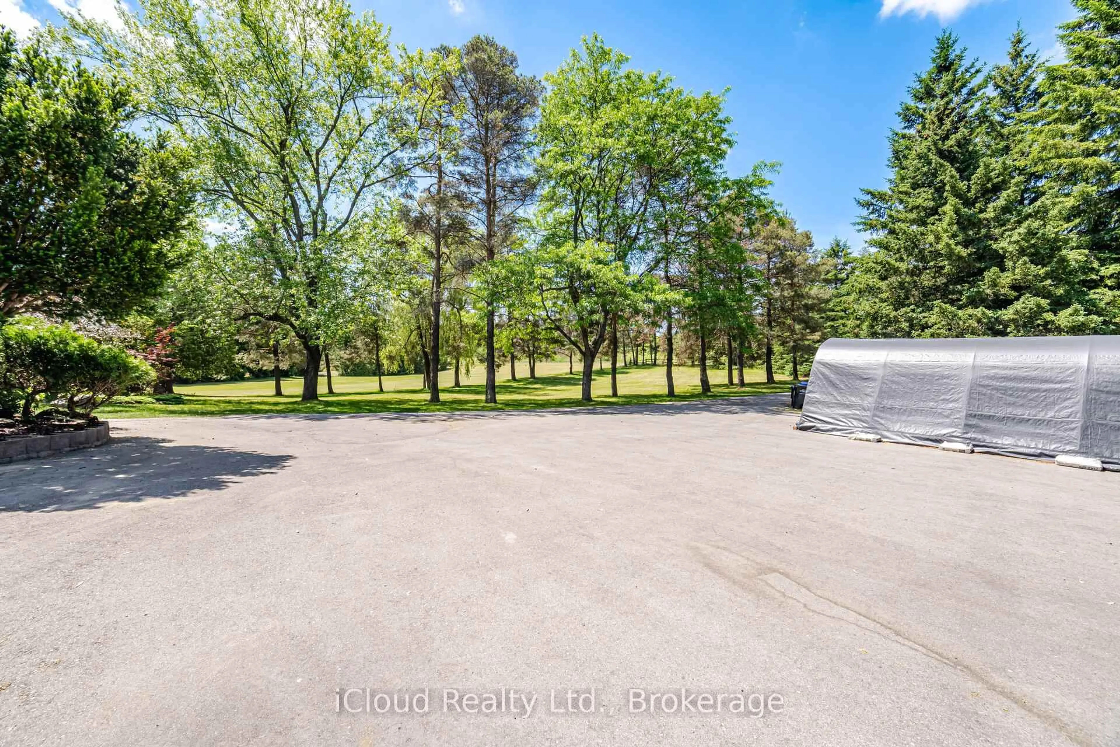 A pic from outside/outdoor area/front of a property/back of a property/a pic from drone, forest/trees view for 1939 County Road 50, Adjala-Tosorontio Ontario L0G 1W0