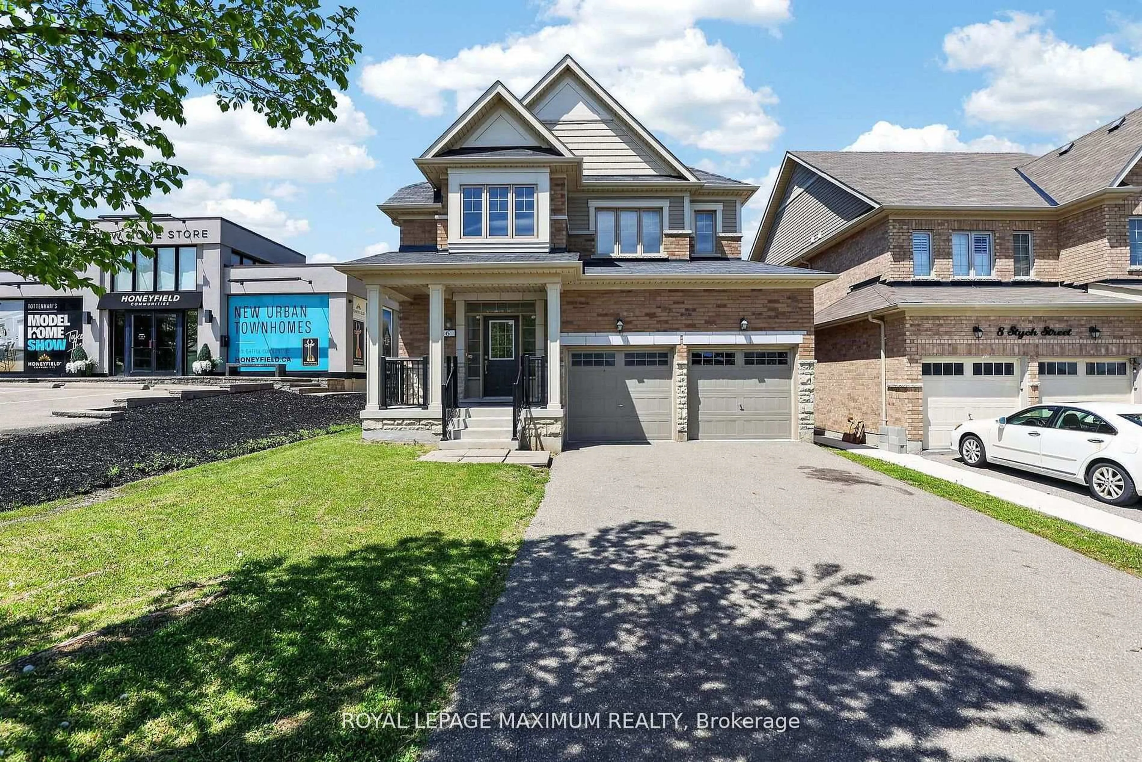 Home with brick exterior material, street for 6 Stych St, New Tecumseth Ontario L0G 1W0