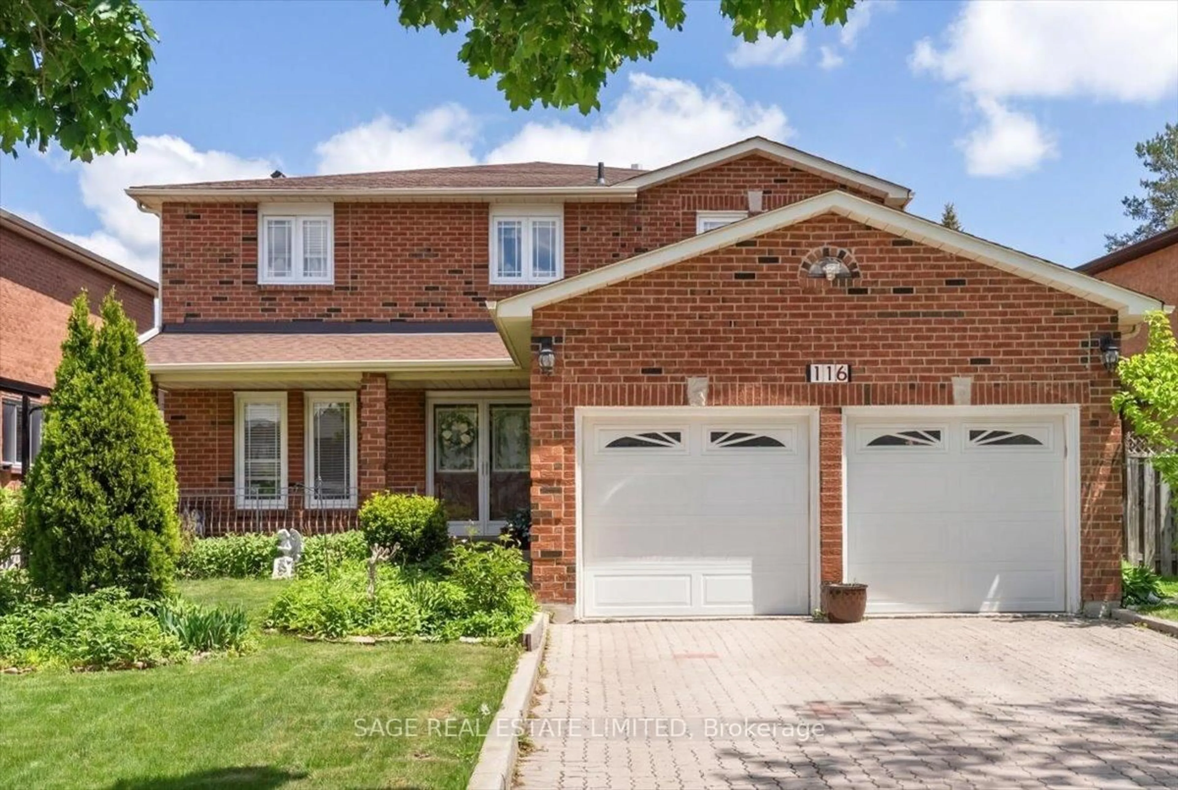 Home with brick exterior material, street for 116 Butterfield Cres, Vaughan Ontario L6A 1J3