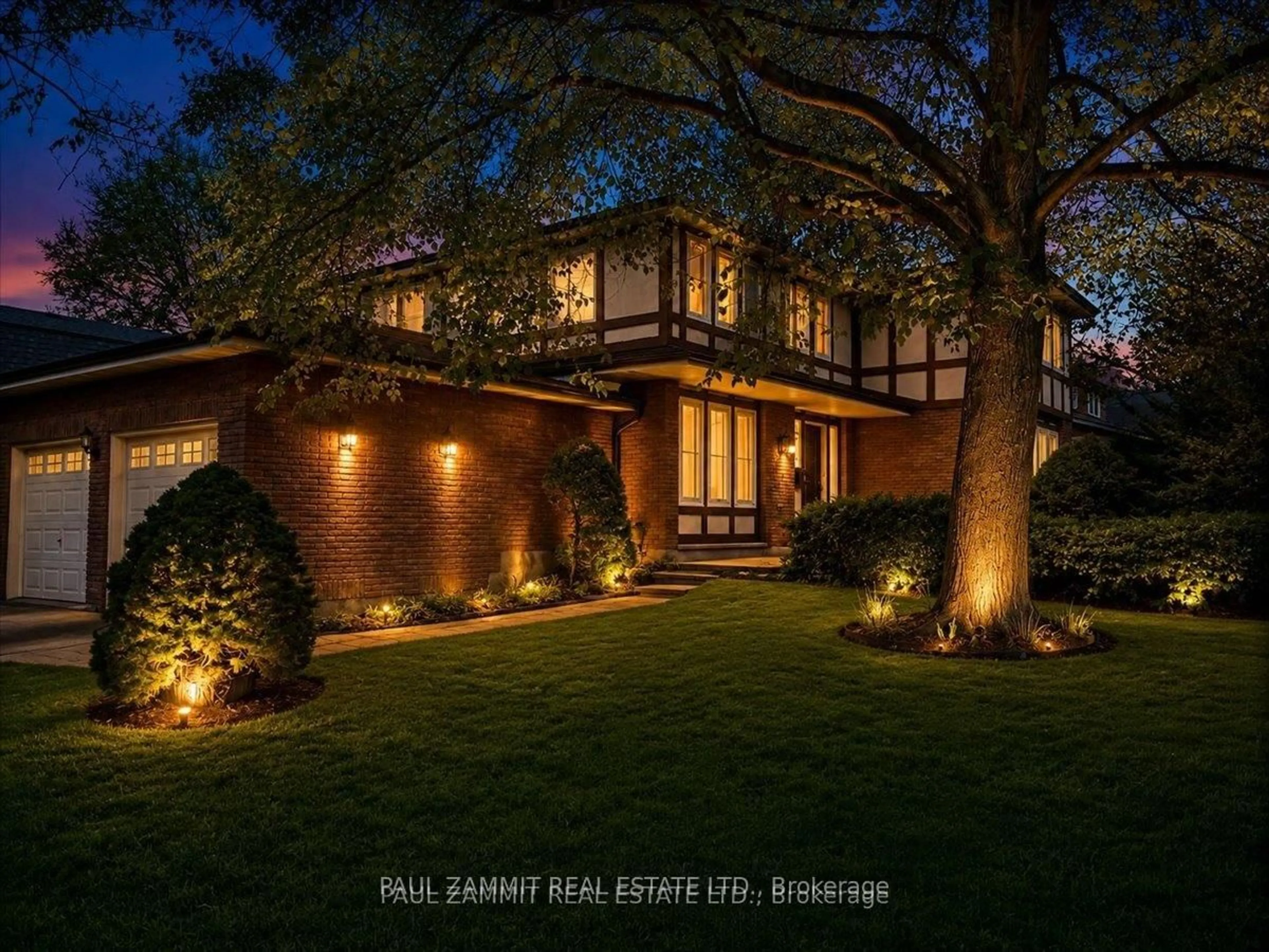 Home with brick exterior material, street for 210 Bayview Fairways Dr, Markham Ontario L3T 2Z3