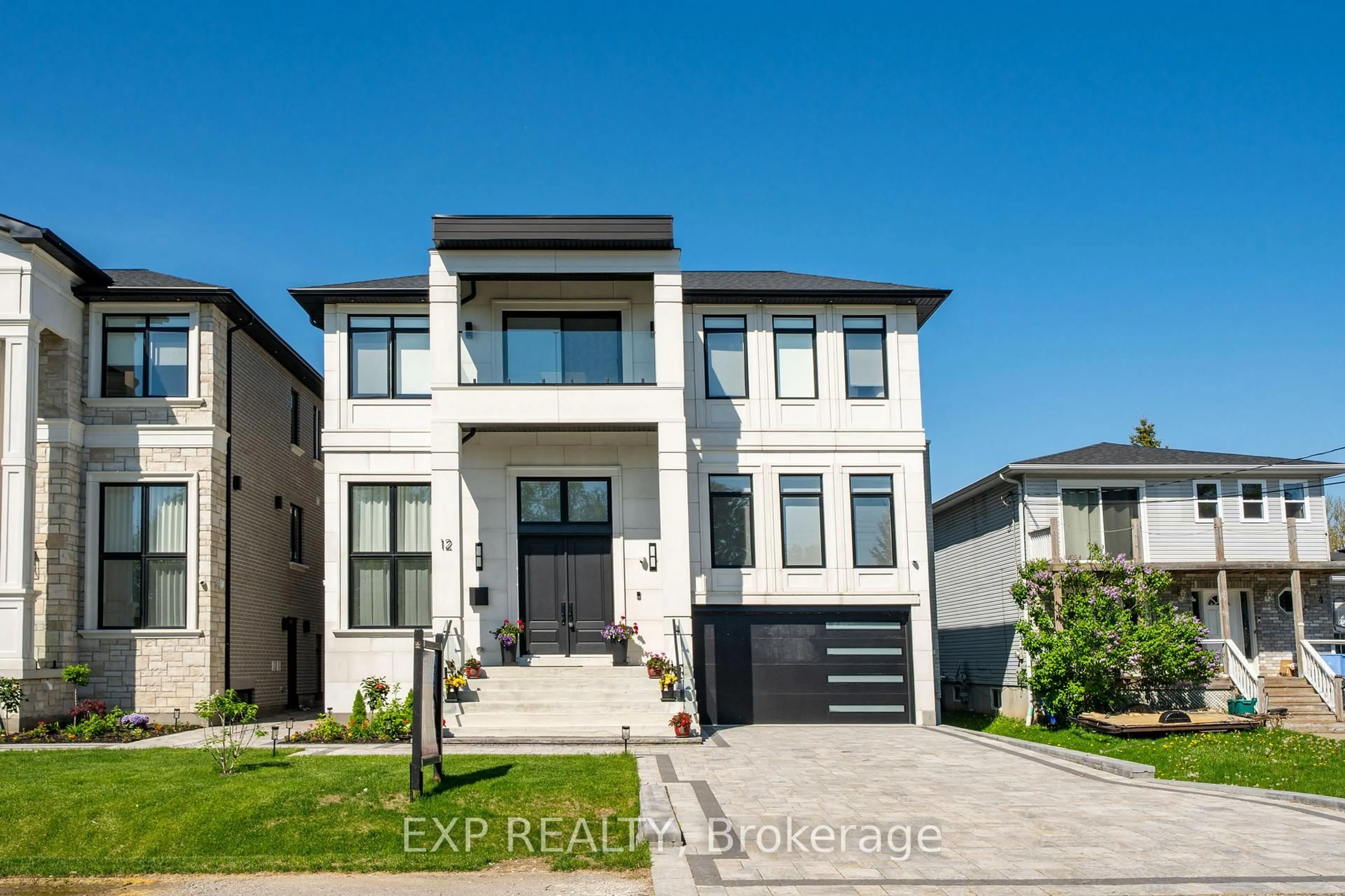 Home with brick exterior material, street for 12 Canal St, Georgina Ontario L4P 1K5