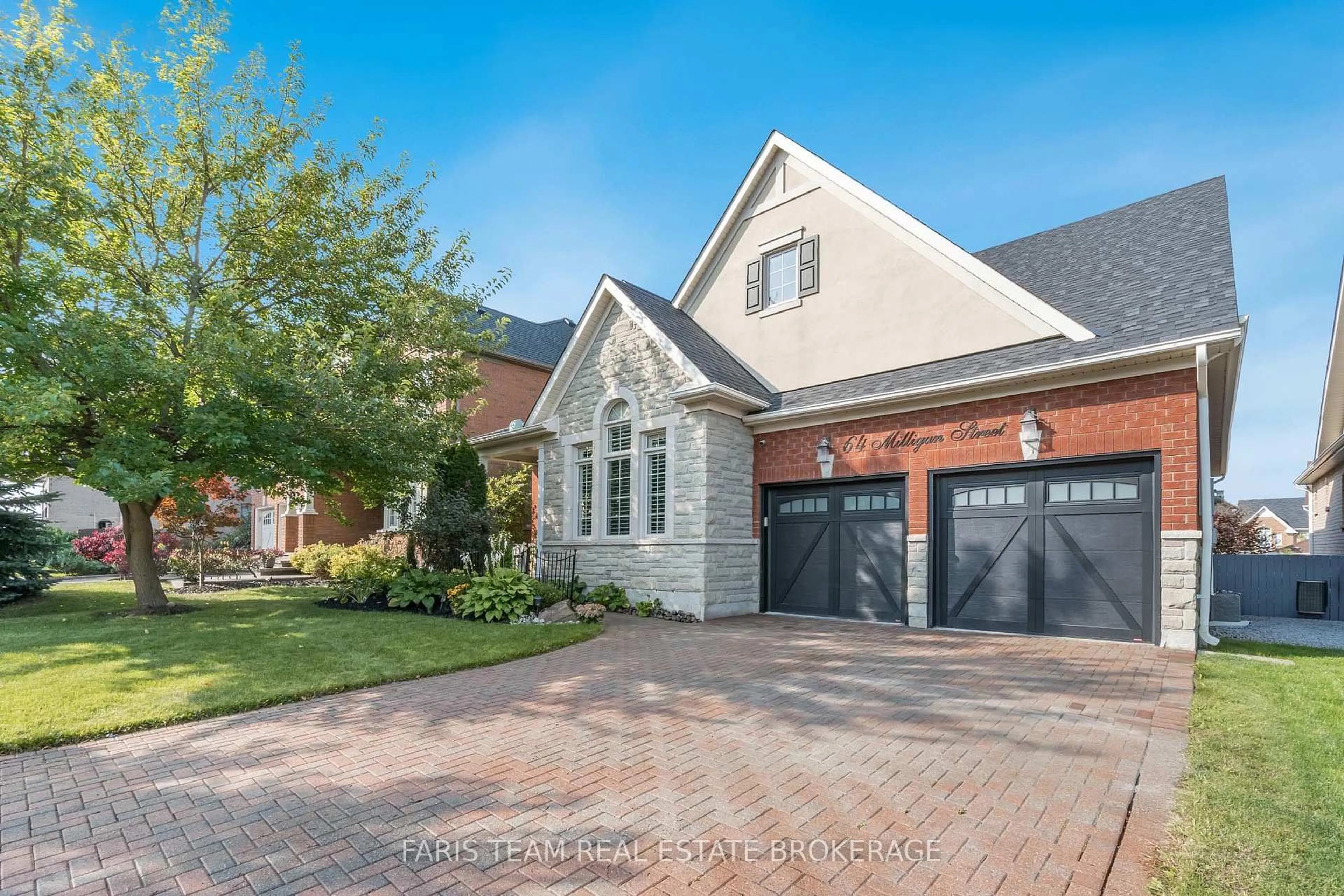 Home with brick exterior material, street for 64 Milligan St, Bradford West Gwillimbury Ontario L3Z 0A5