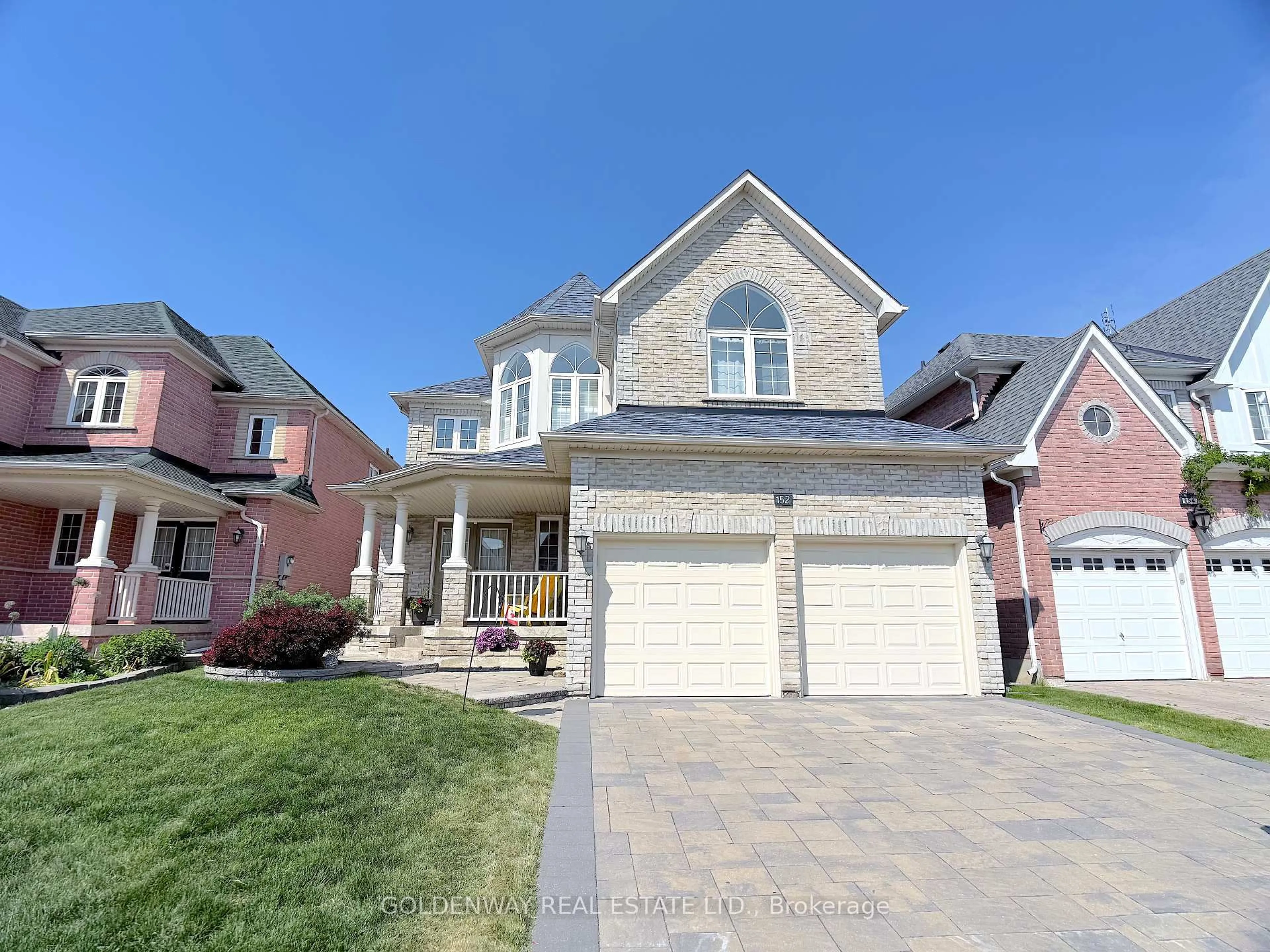 Home with brick exterior material, street for 152 Stonebridge Dr, Markham Ontario L6C 2J7