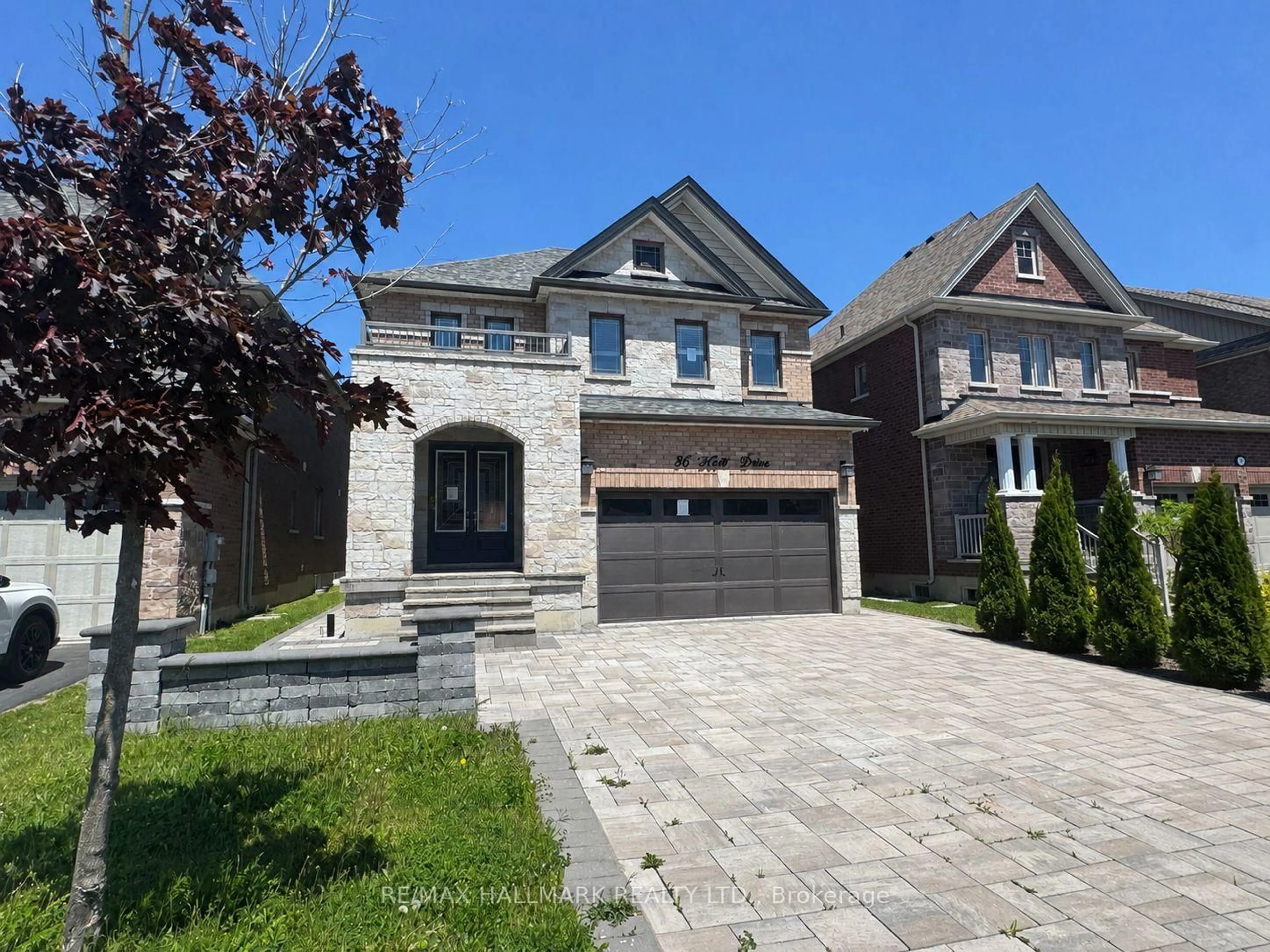 Home with brick exterior material, street for 86 Holt Dr, New Tecumseth Ontario L9R 0R2