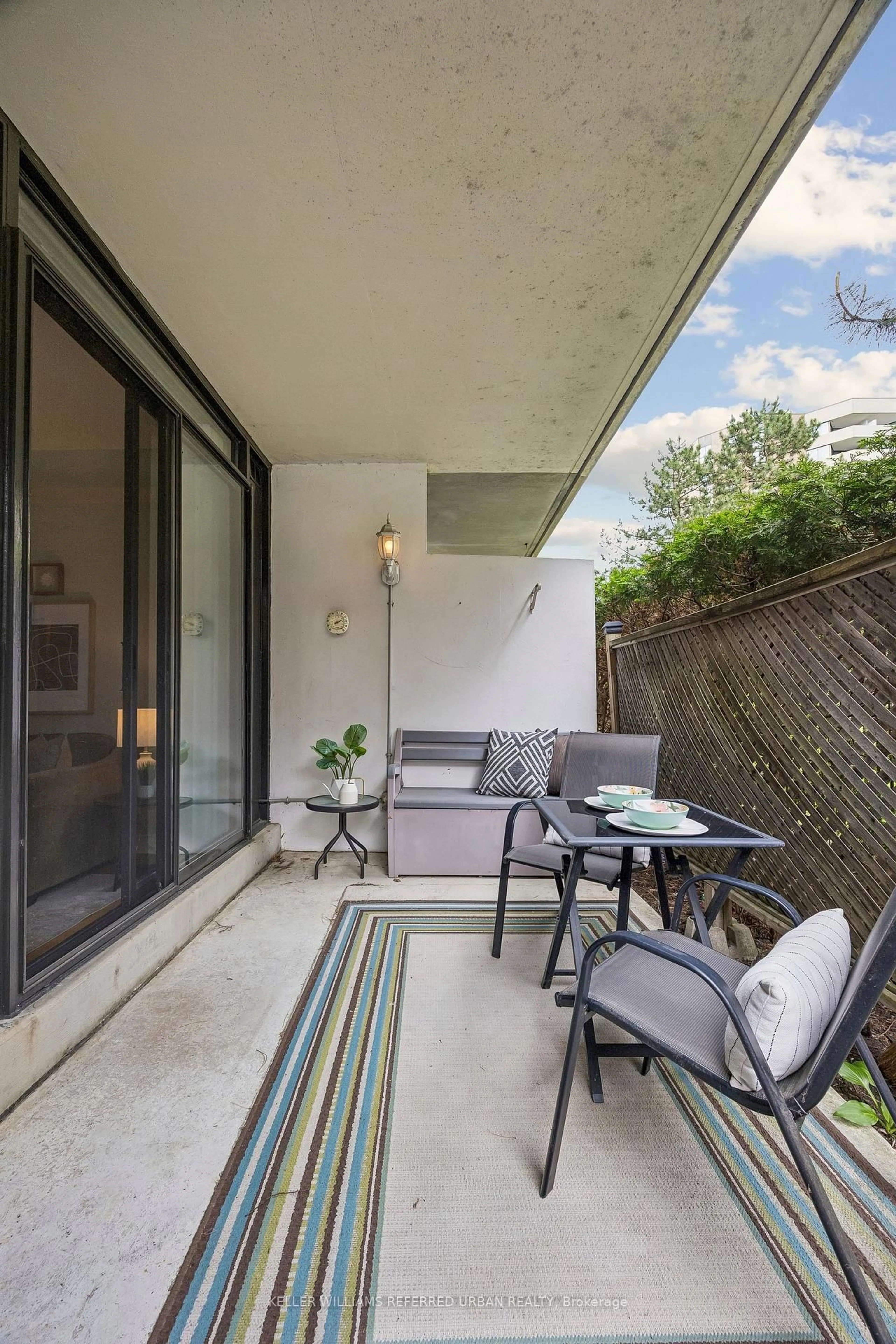 Balcony in the apartment, street for 40 Baif Blvd #103, Richmond Hill Ontario L4C 5M9