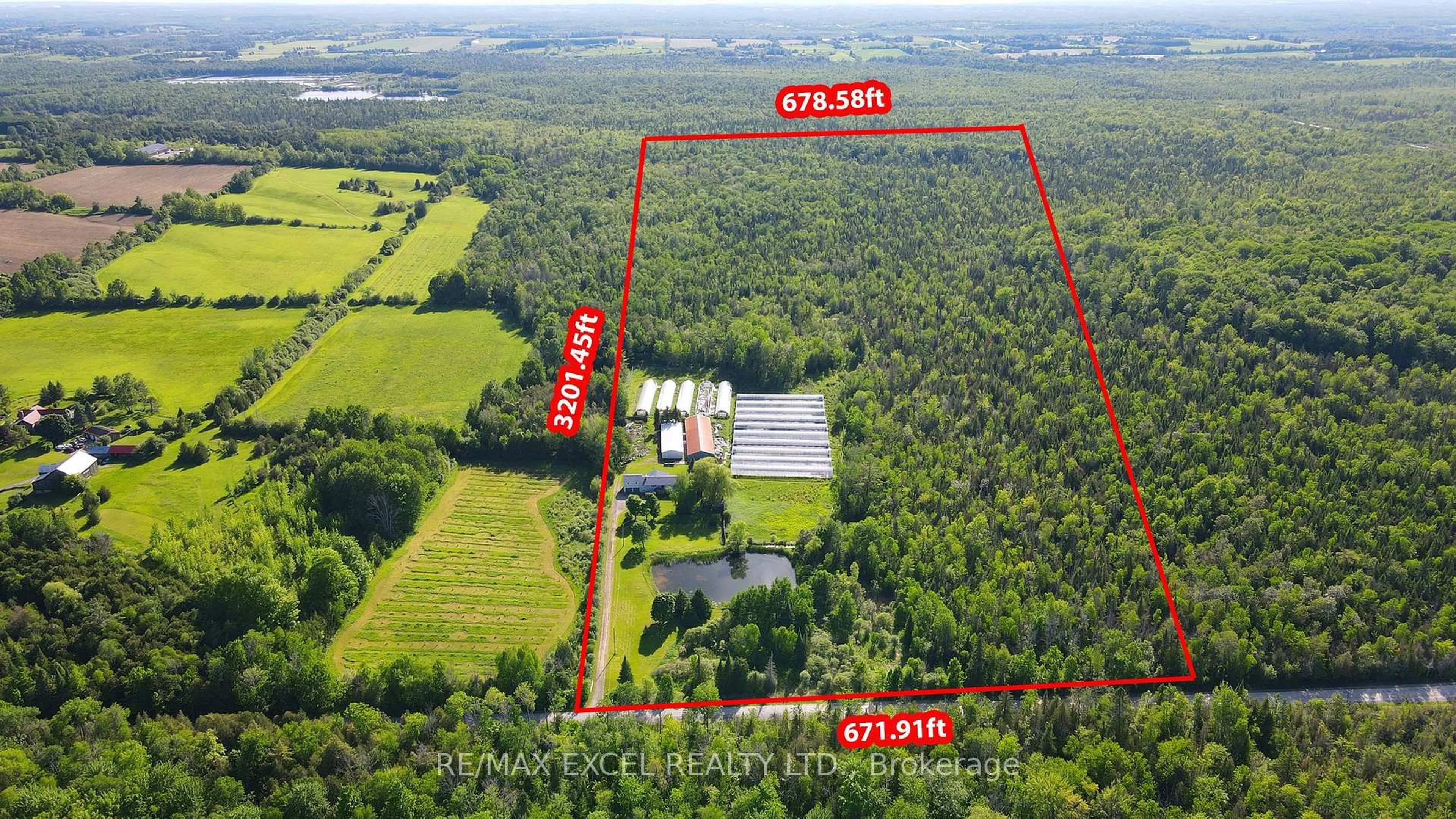 A pic from outside/outdoor area/front of a property/back of a property/a pic from drone, unknown for 14450 Concession 5, Uxbridge Ontario L9P 1R2