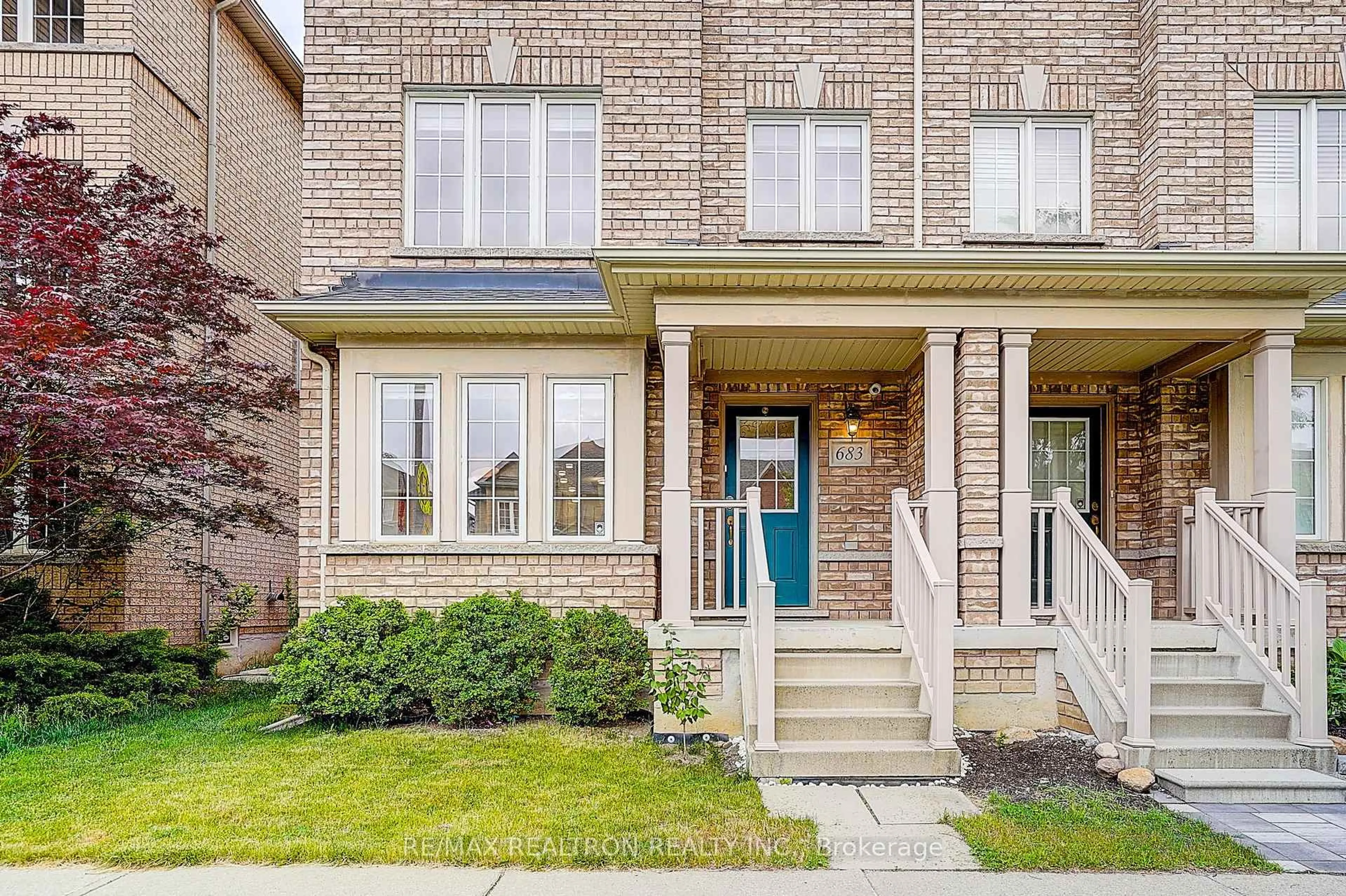 Home with brick exterior material, street for 683 Cornell Rouge Blvd, Markham Ontario L6B 0P4