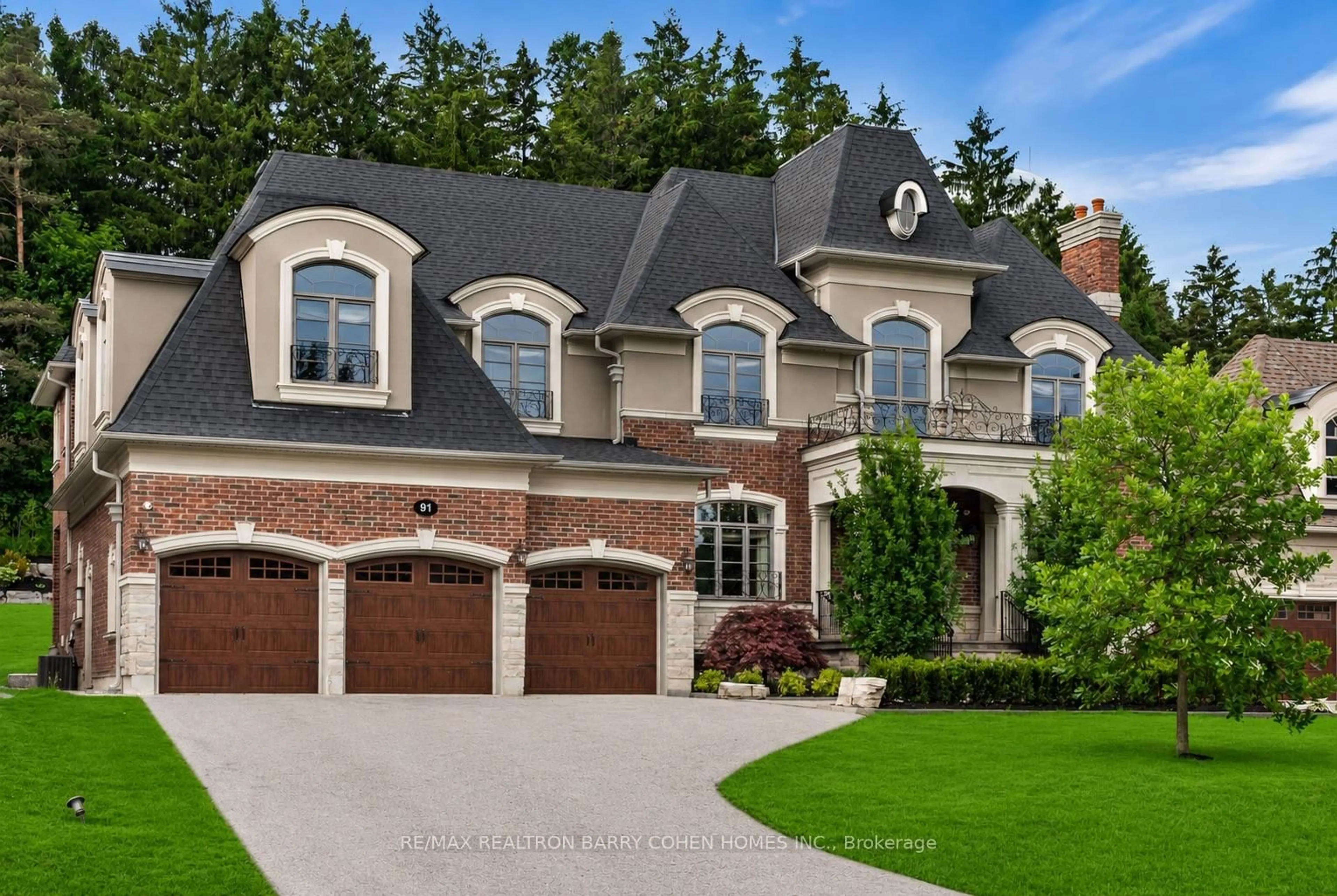 Home with brick exterior material, street for 91 Coons Rd, Richmond Hill Ontario L4E 2R6