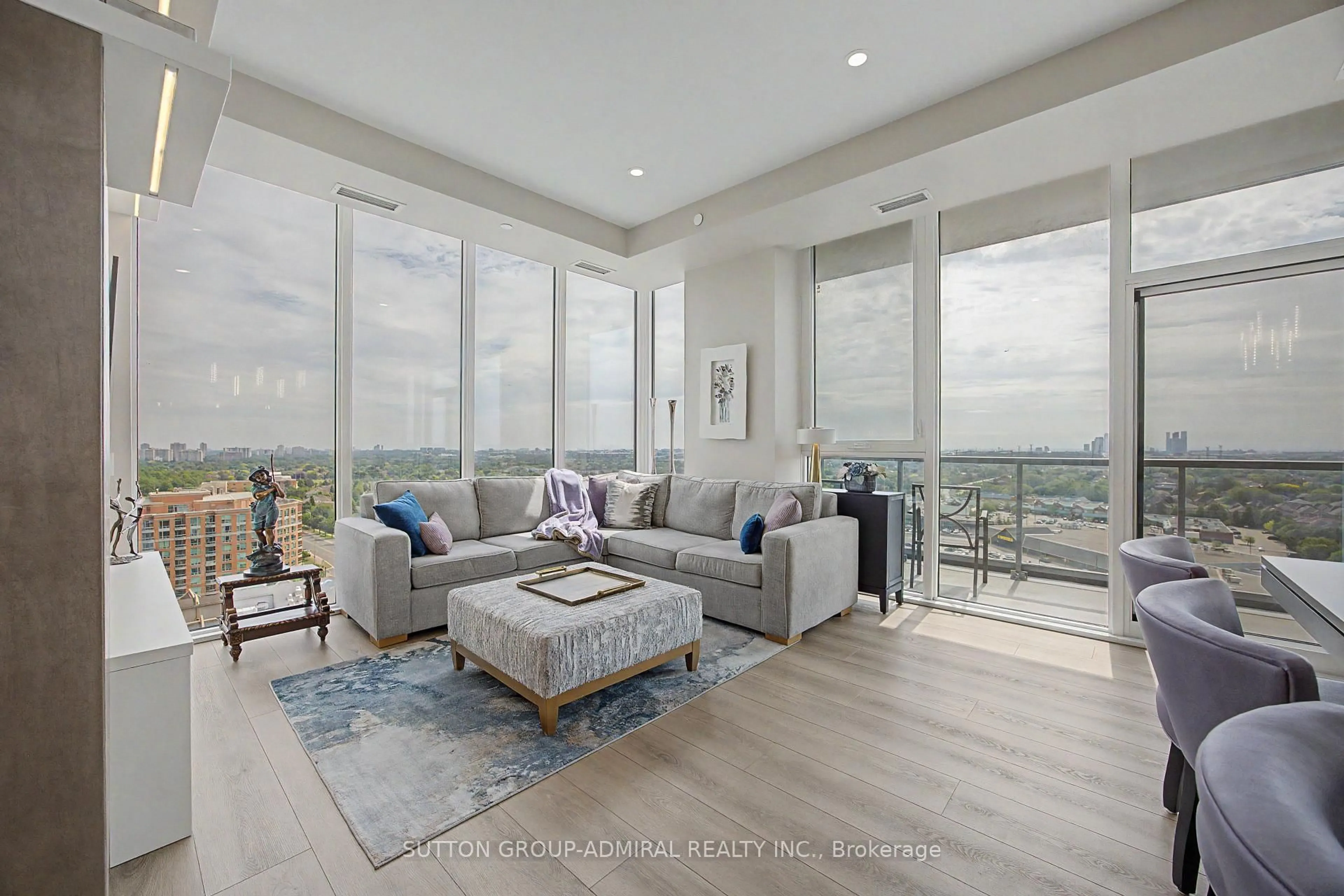 Living room with furniture, unknown for 10 Gatineau Dr #1502, Vaughan Ontario L4J 0L2