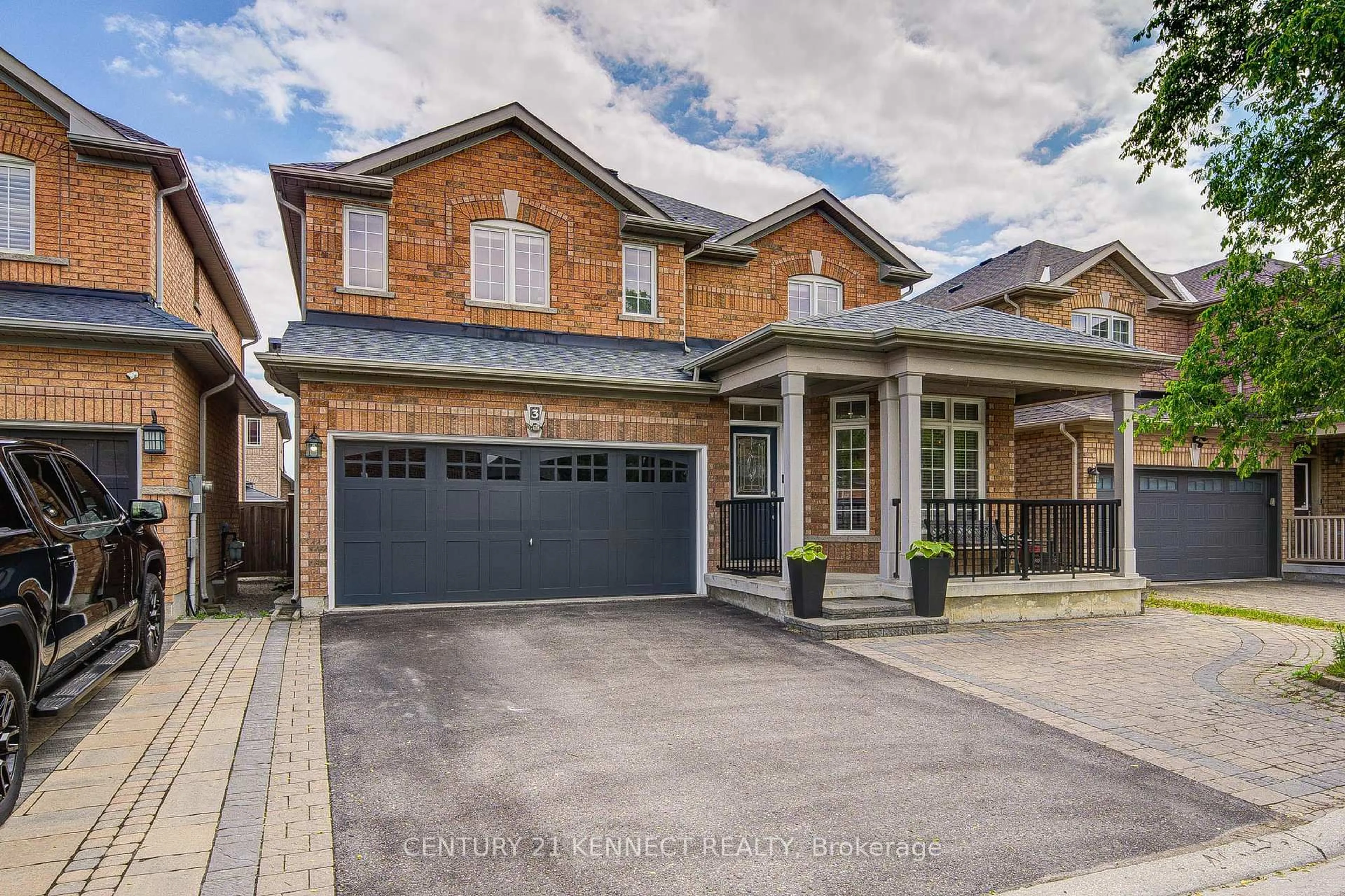 Home with brick exterior material, street for 3 Cornflower St, Markham Ontario L6E 0H4