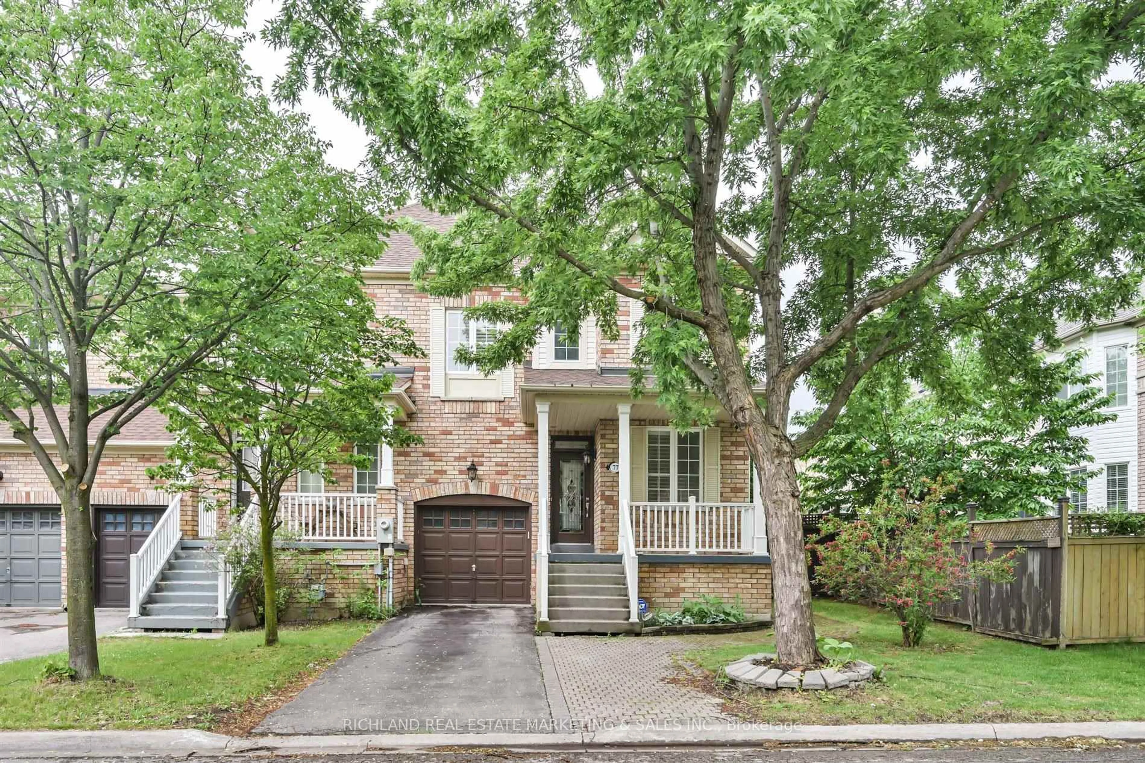 Home with brick exterior material, street for 77 Limeridge St, Aurora Ontario L4G 7X9
