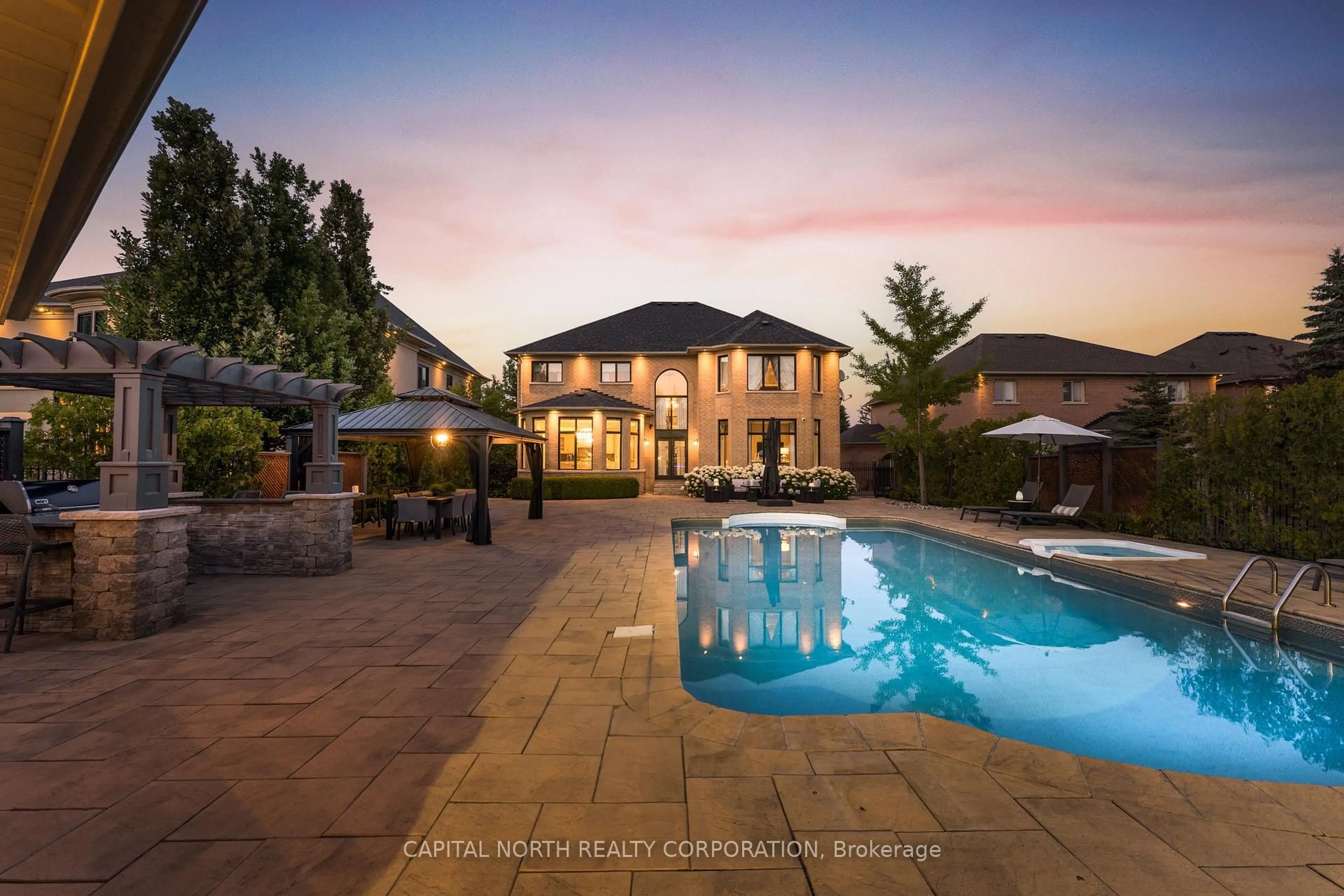 Pool for 166 Weaver Crt, Vaughan Ontario L0J 1C0