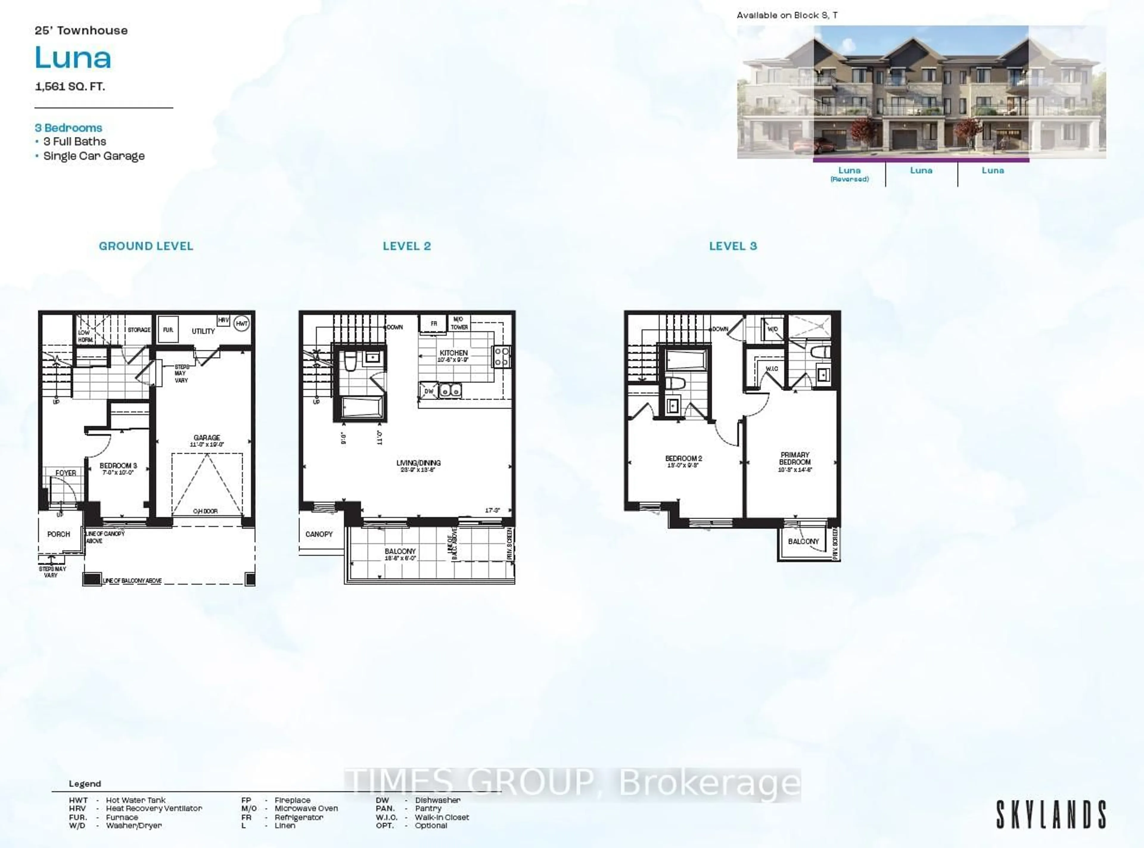Floor plan for 25 Grimsby Lane, Richmond Hill Ontario L4S 1N3