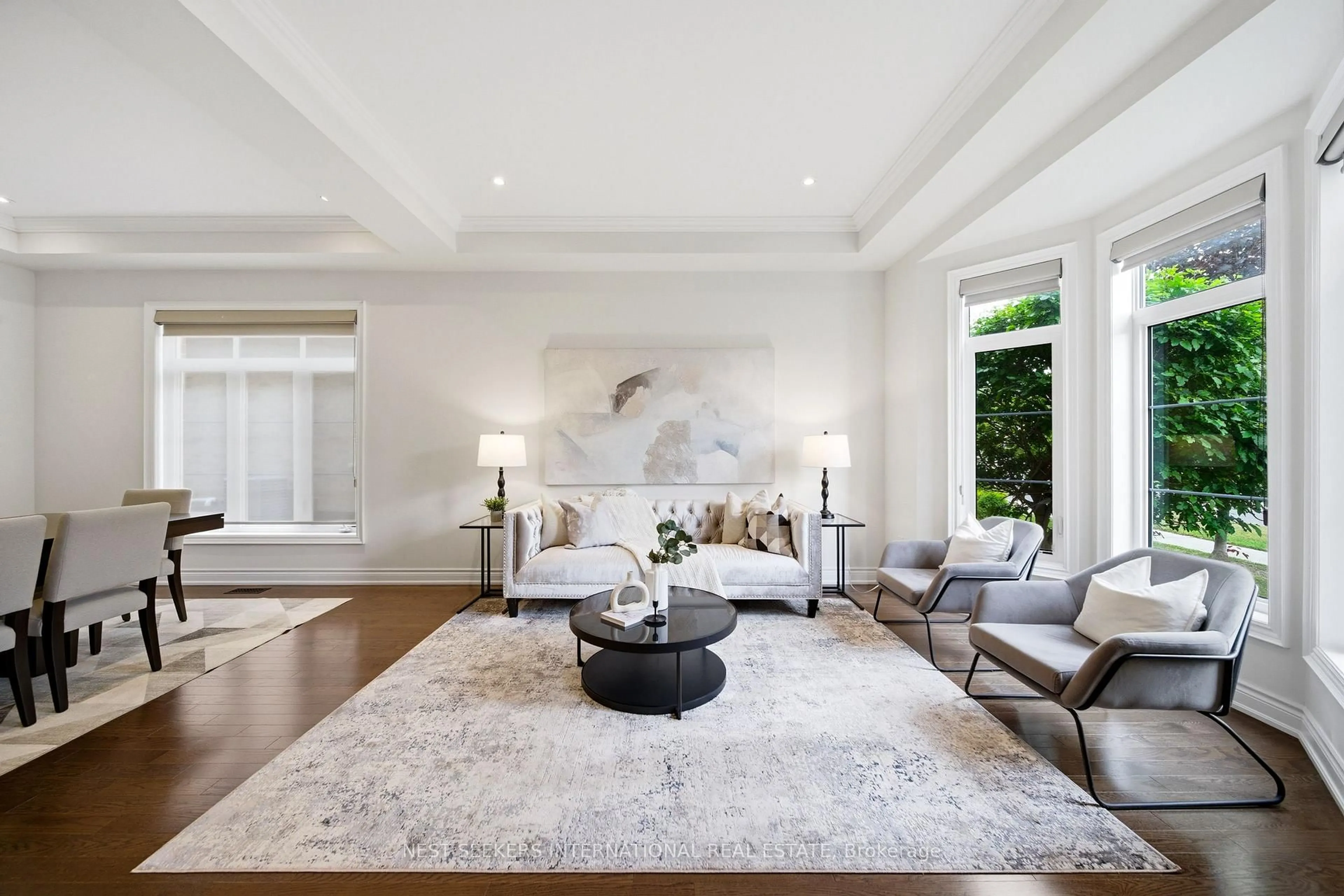Living room with furniture, unknown for 9 Larkin Ave, King Ontario L7B 0N8