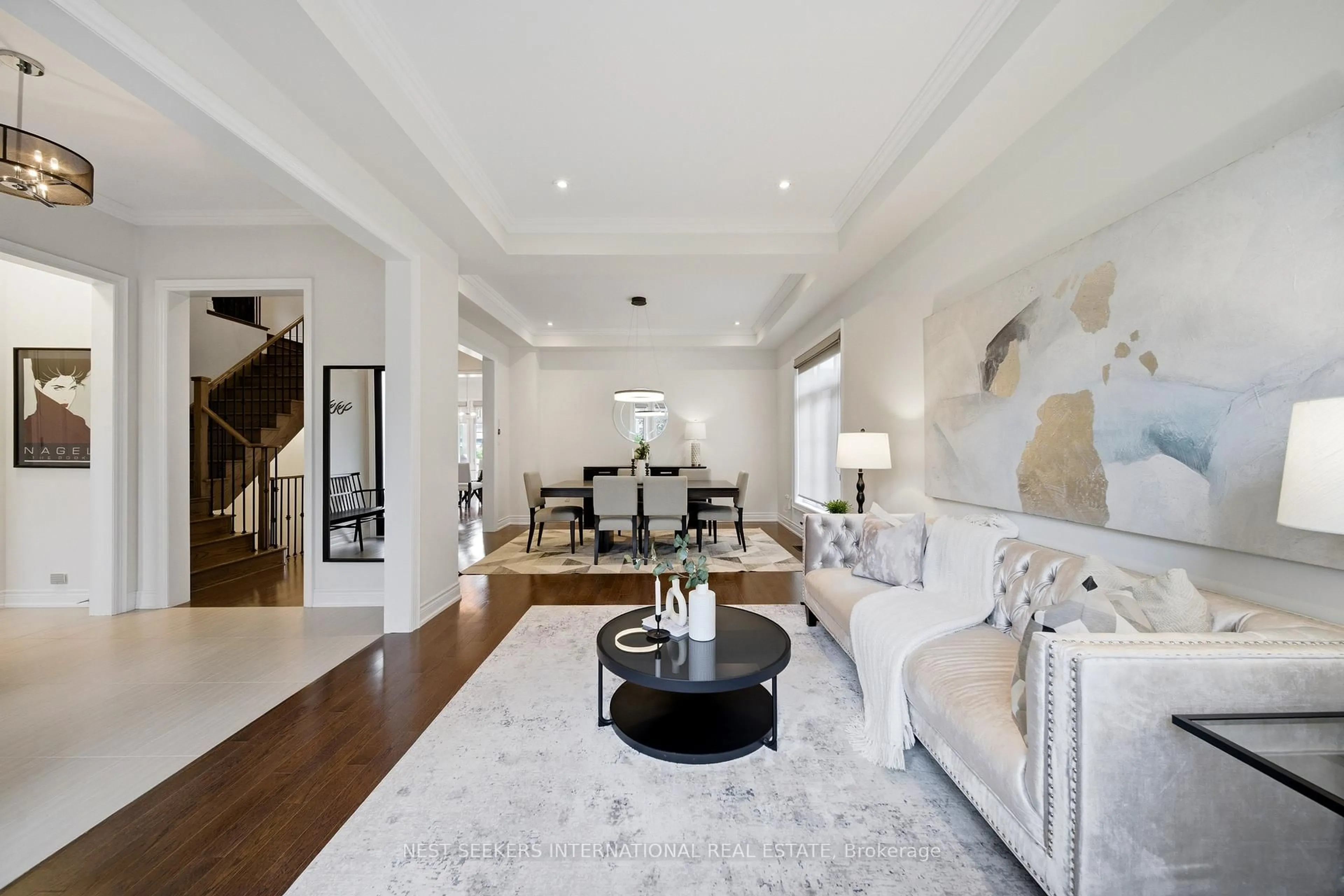 Living room with furniture, unknown for 9 Larkin Ave, King Ontario L7B 0N8