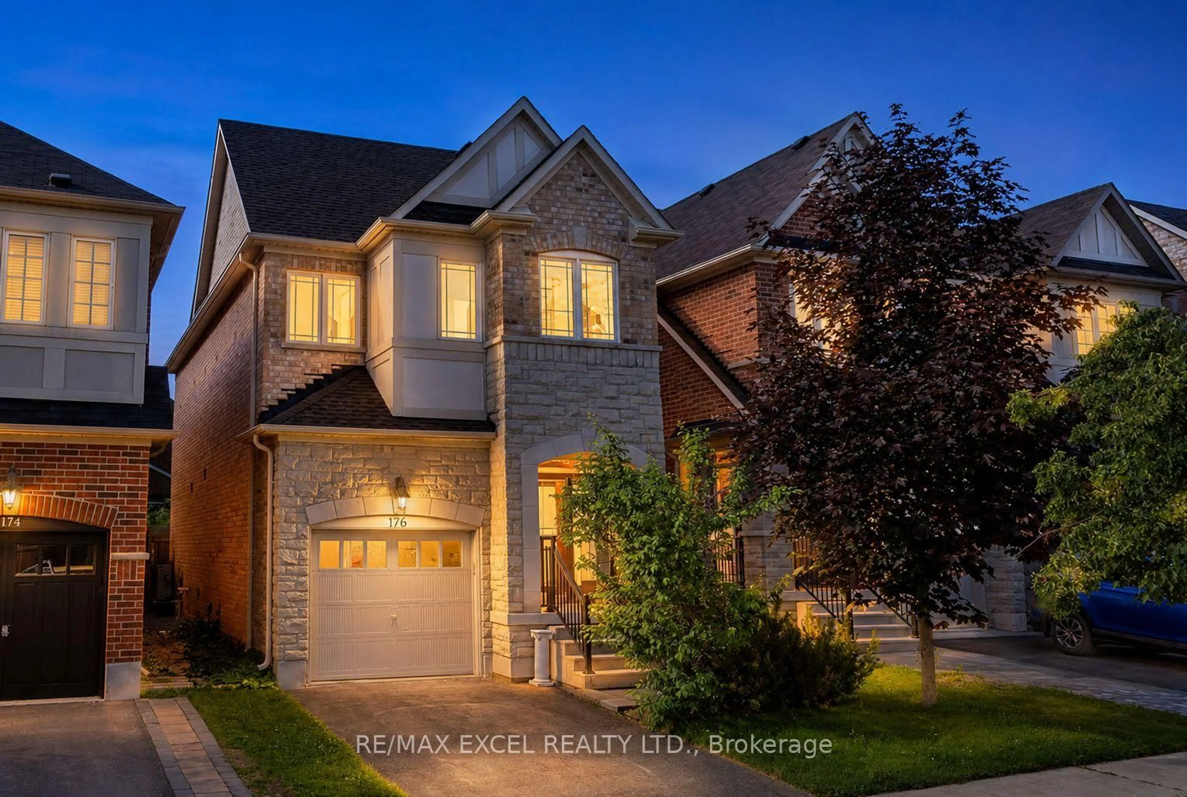 Home with brick exterior material, street for 176 Sir Sanford Fleming Way, Vaughan Ontario L6A 0V4