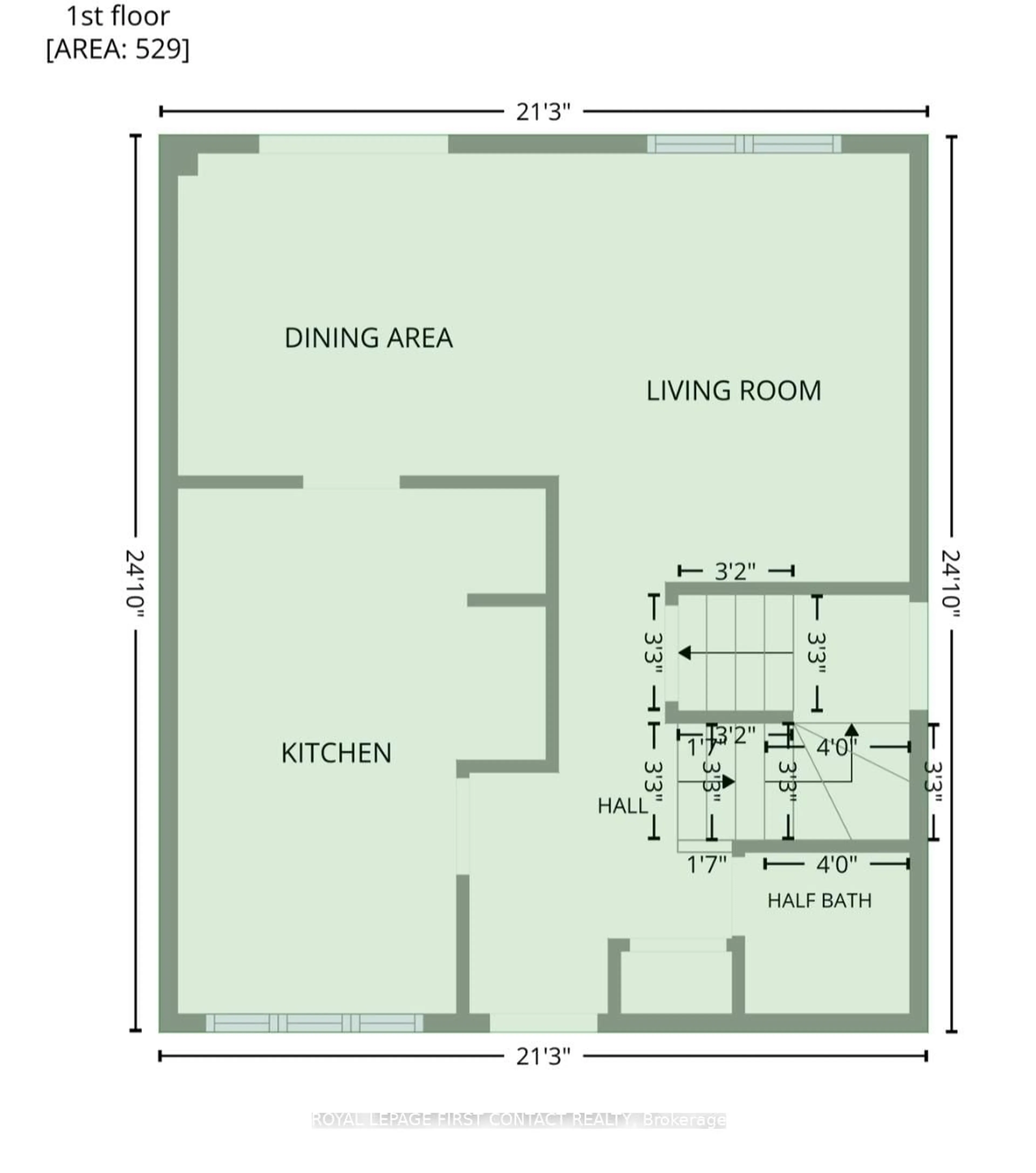 Floor plan for 1292 Vincent Cres, Innisfil Ontario L9S 1Z8