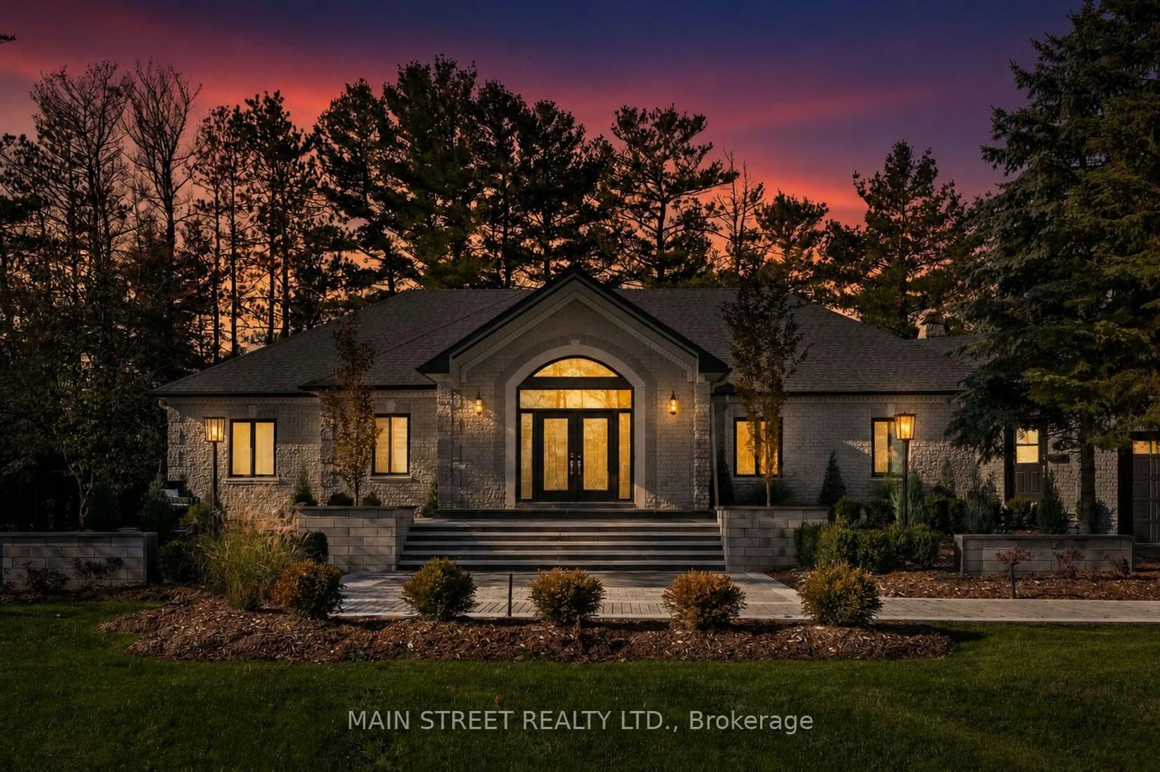 Home with brick exterior material, street for 2 Gooseberry Lane, Uxbridge Ontario L9P 1X2