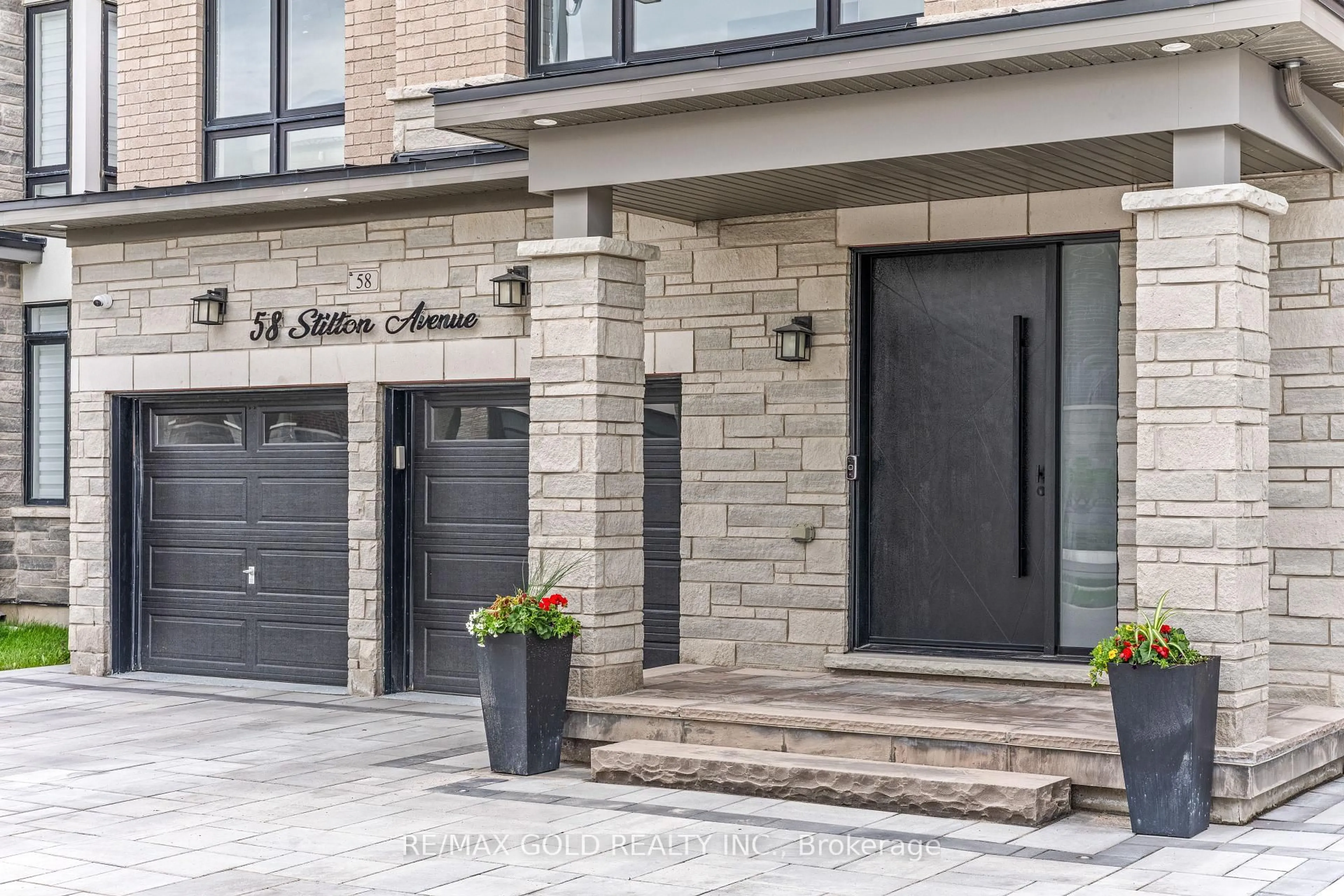Home with brick exterior material, street for 58 Stilton Ave, Vaughan Ontario L4H 5B9