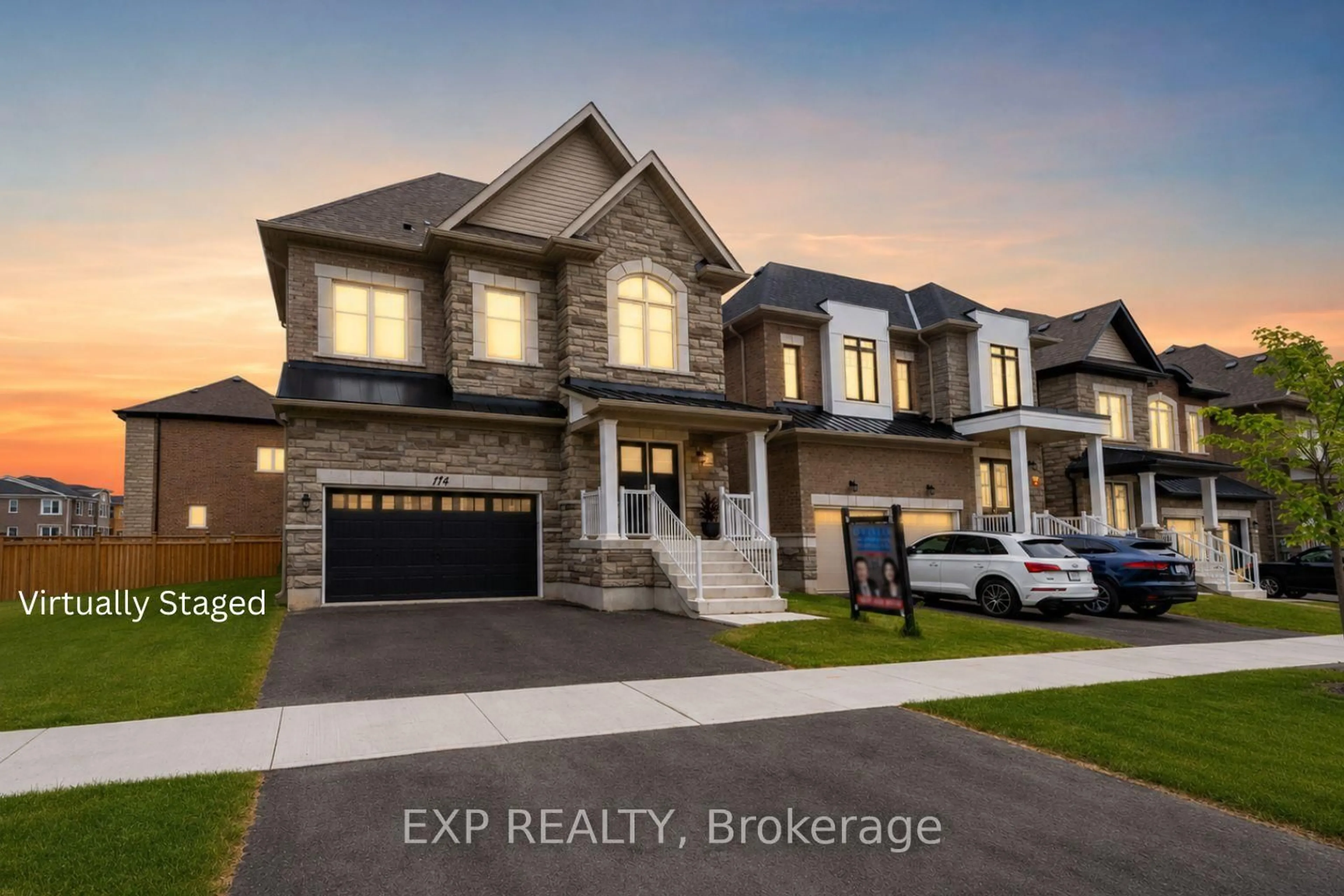 Home with brick exterior material, street for 114 Seguin St, Richmond Hill Ontario L4E 1N2