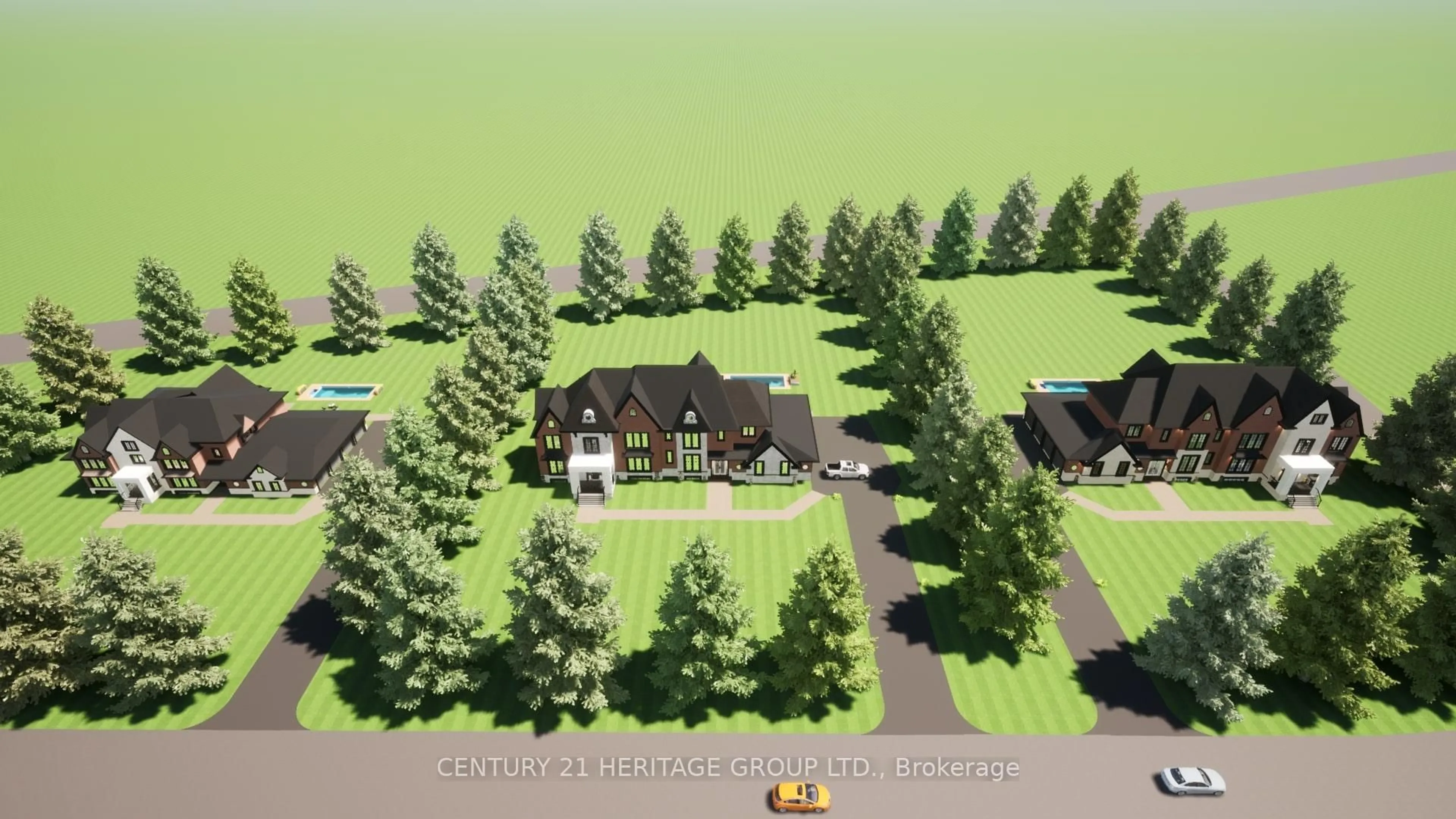 A pic from outside/outdoor area/front of a property/back of a property/a pic from drone, forest/trees view for 22 Lincolnville Lane, Whitchurch-Stouffville Ontario L4A 7X4
