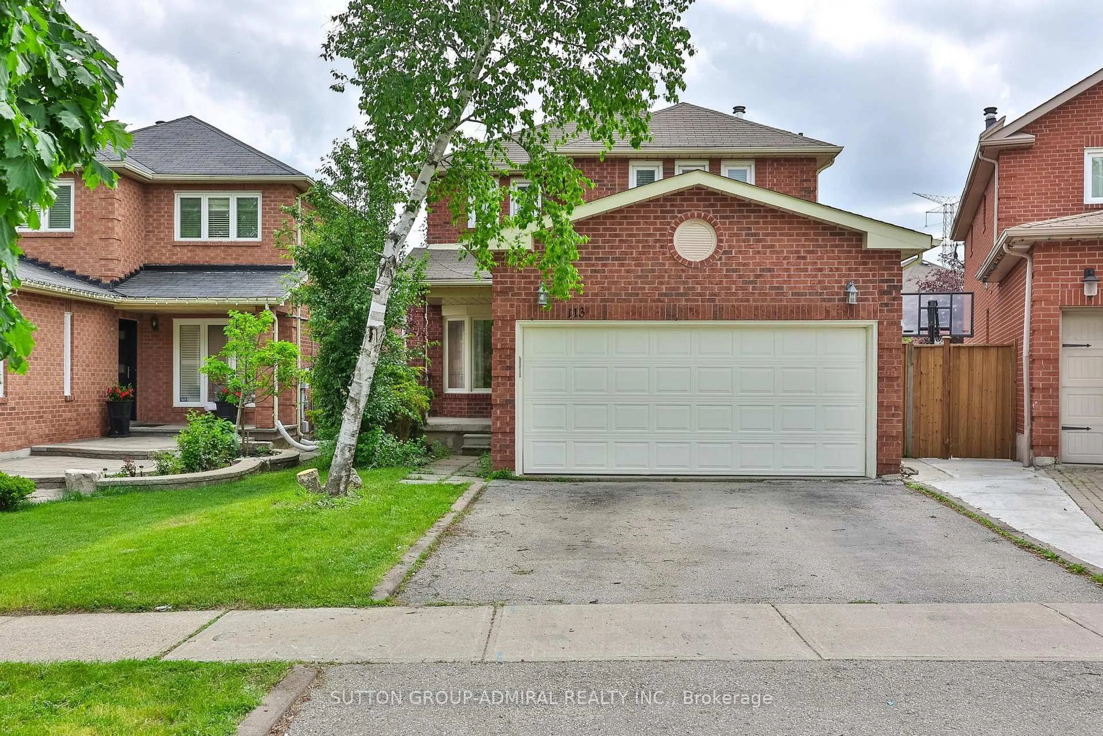 Home with brick exterior material, street for 113 Redondo Dr, Vaughan Ontario L4J 7S6