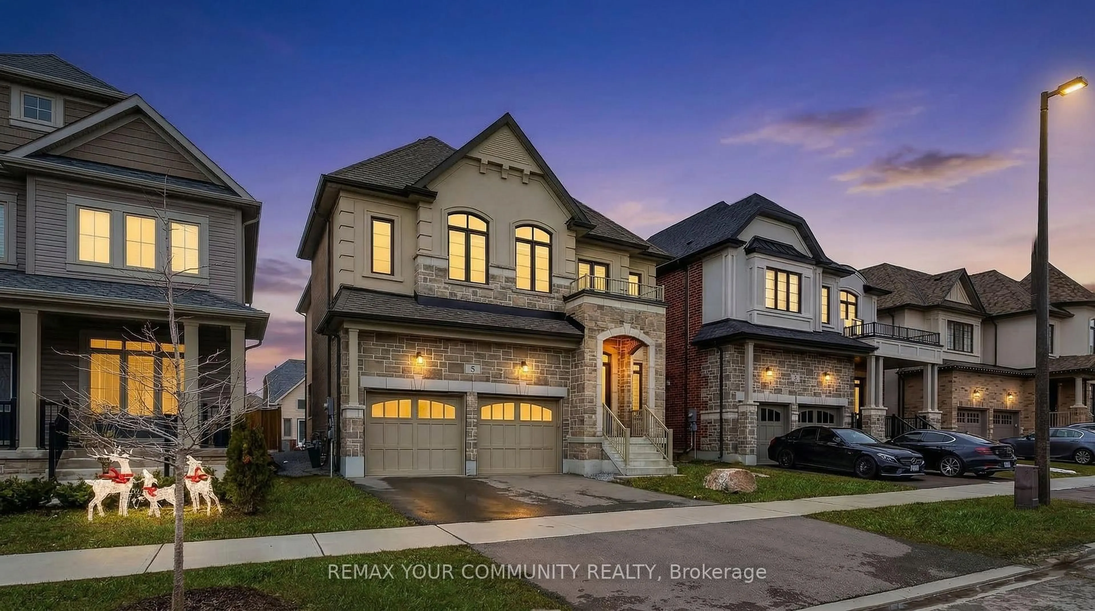 Home with brick exterior material, street for 5 Valleo St, Georgina Ontario L4P 0J8