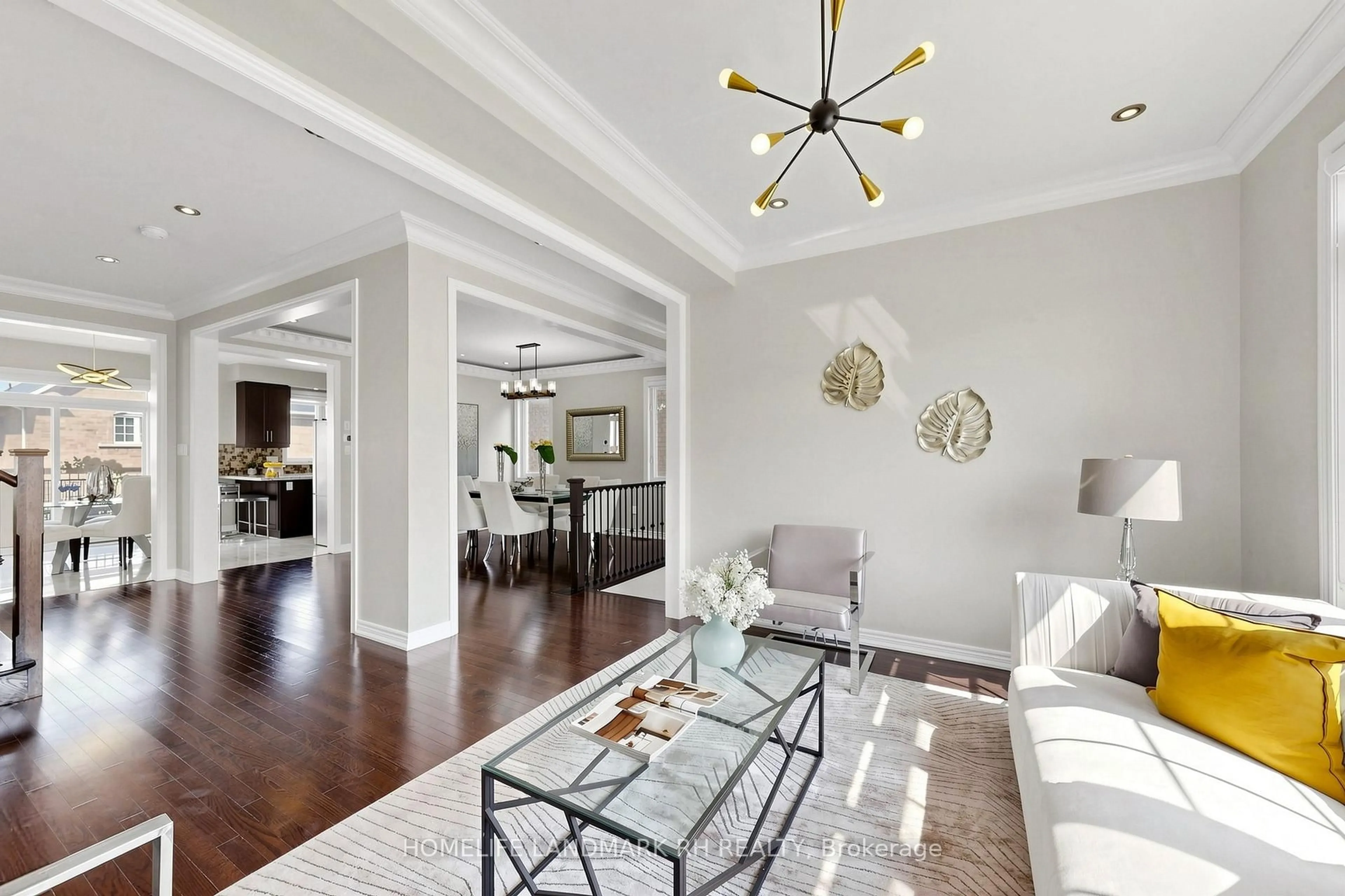 Living room with furniture, unknown for 42 Begonia St, Markham Ontario L6E 0N6