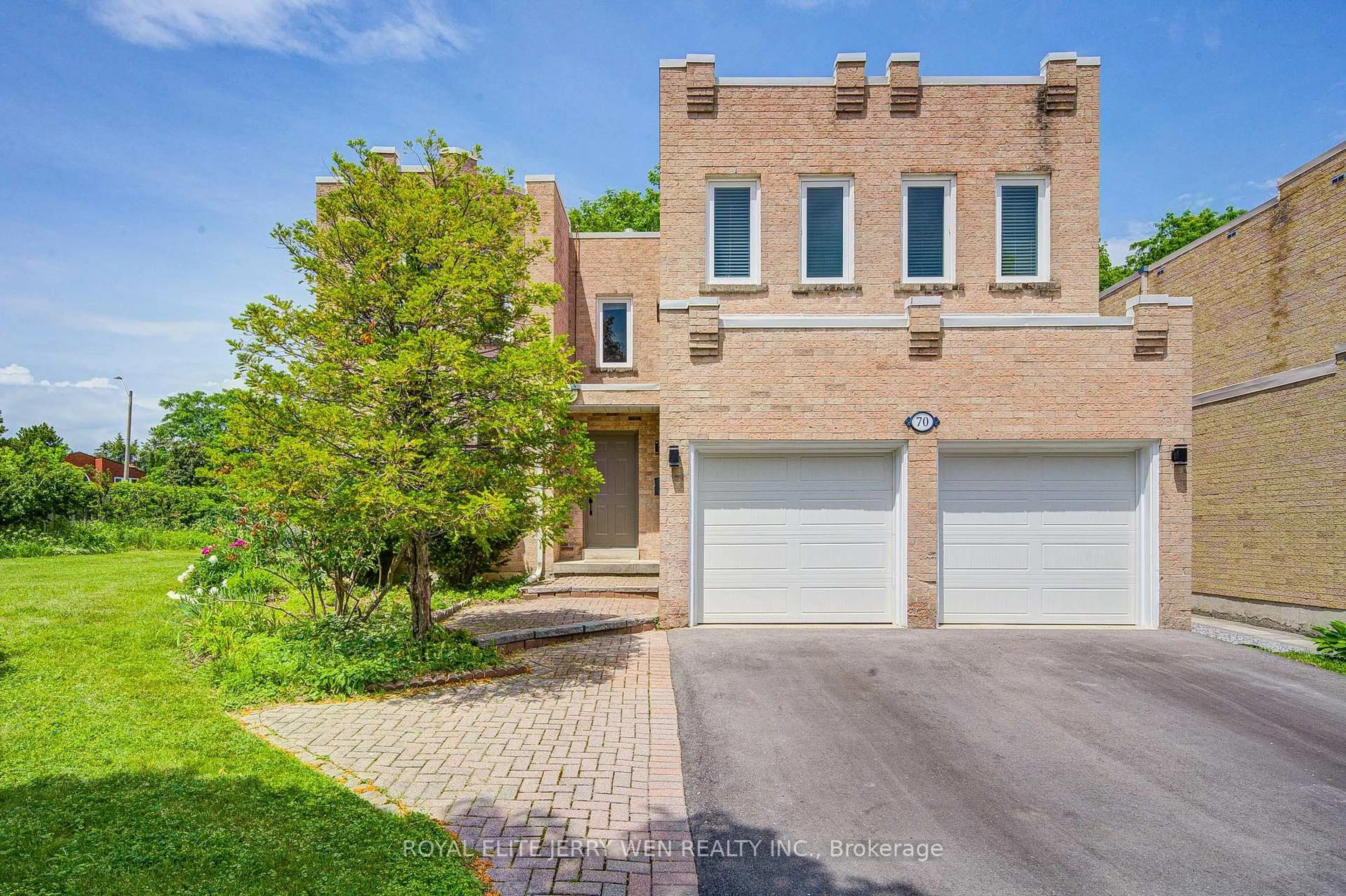 Home with brick exterior material, street for 70 Bronte Rd, Markham Ontario L3T 7J4