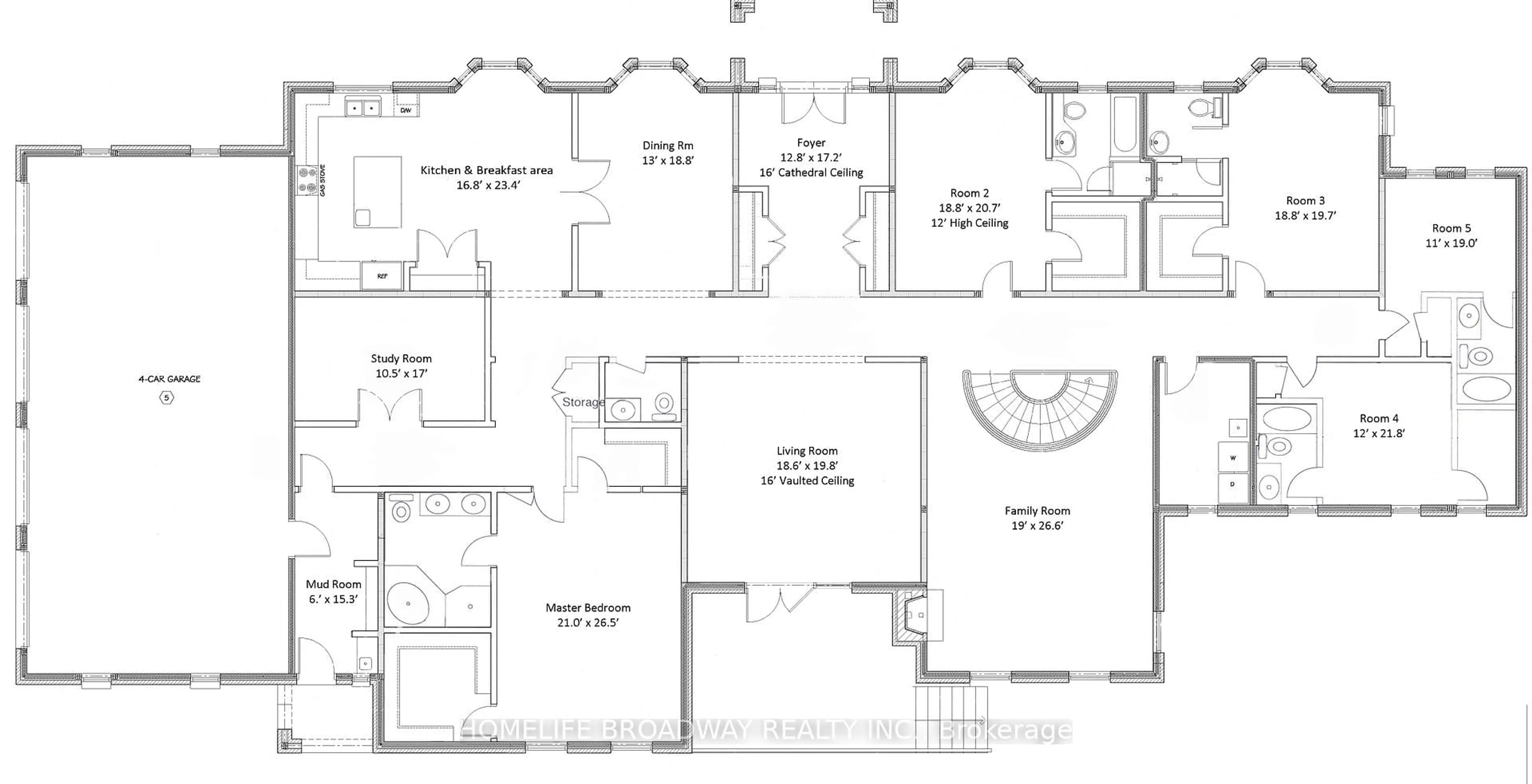Floor plan for 3957 Bethesda Rd, Whitchurch-Stouffville Ontario L4A 7X5