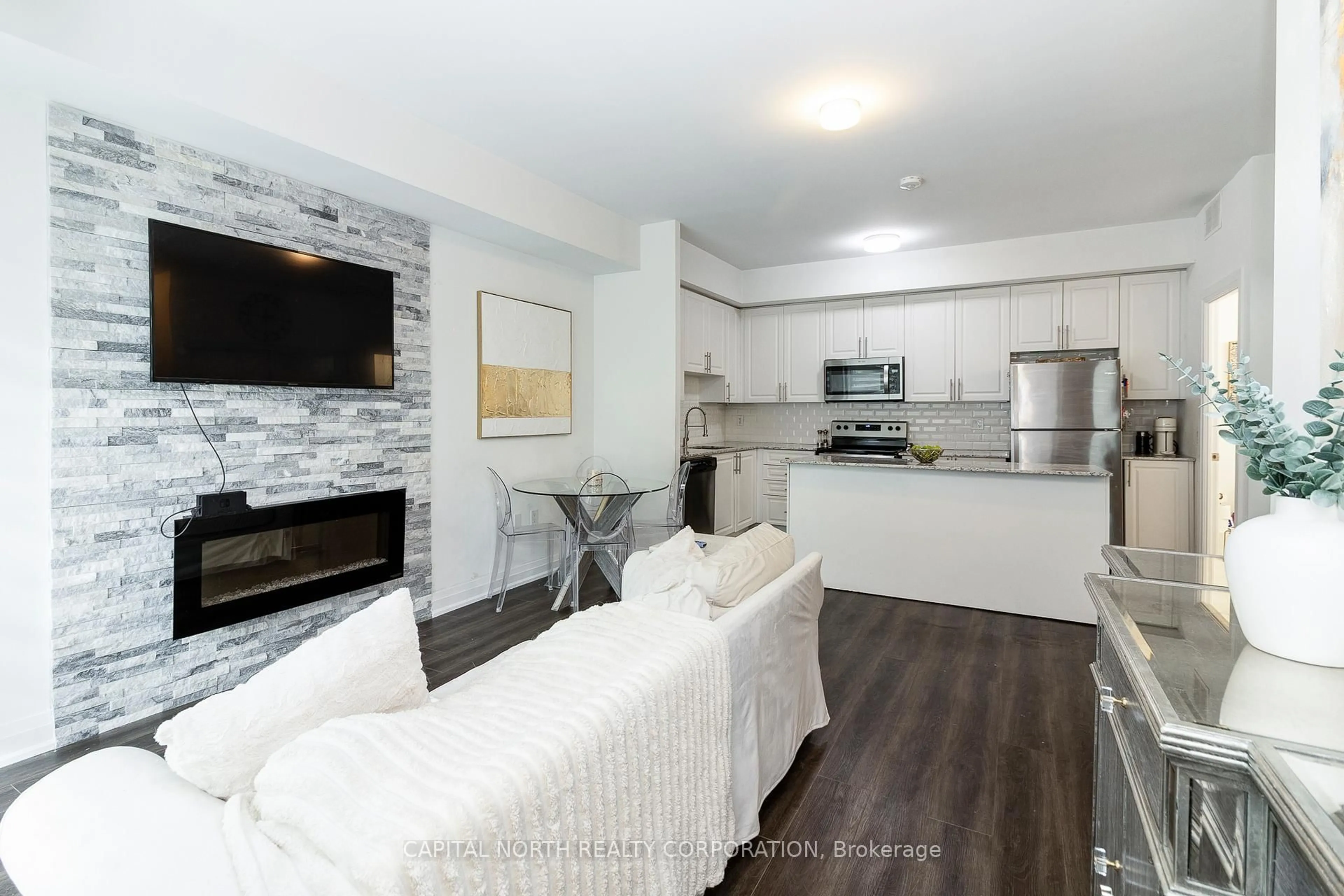 Open concept kitchen, unknown for 48 Coles Ave #802, Vaughan Ontario L4L 1L9