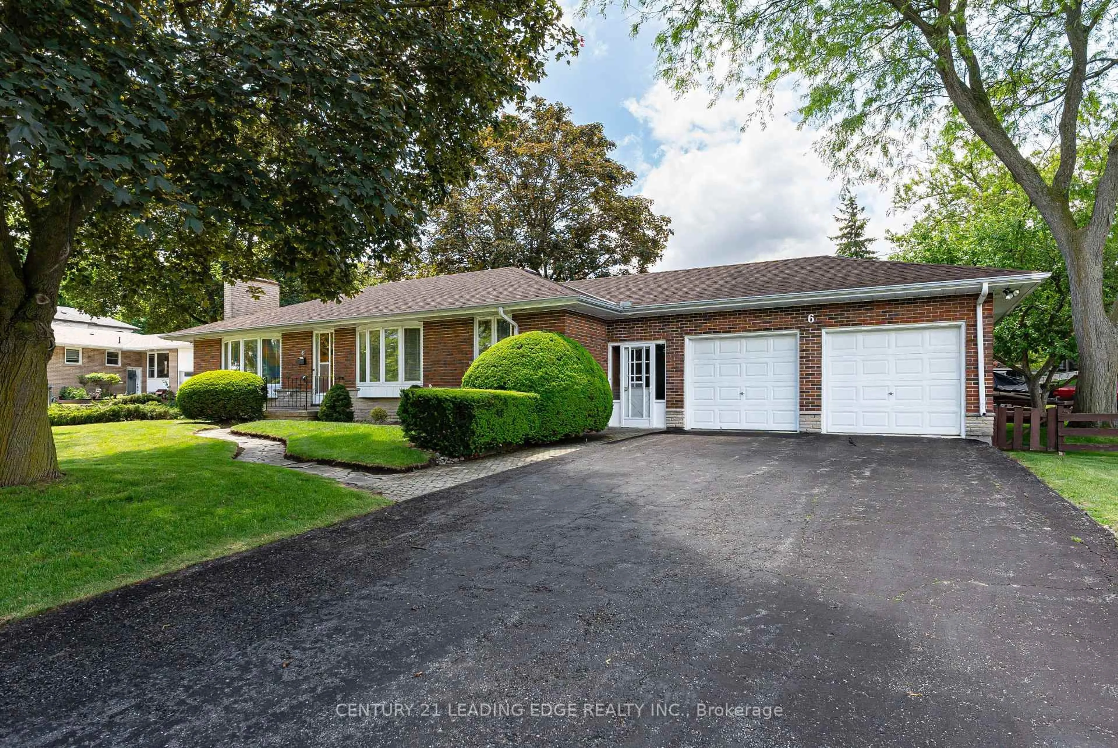 Home with brick exterior material, street for 6 Paramount Rd, Markham Ontario L3P 2V8