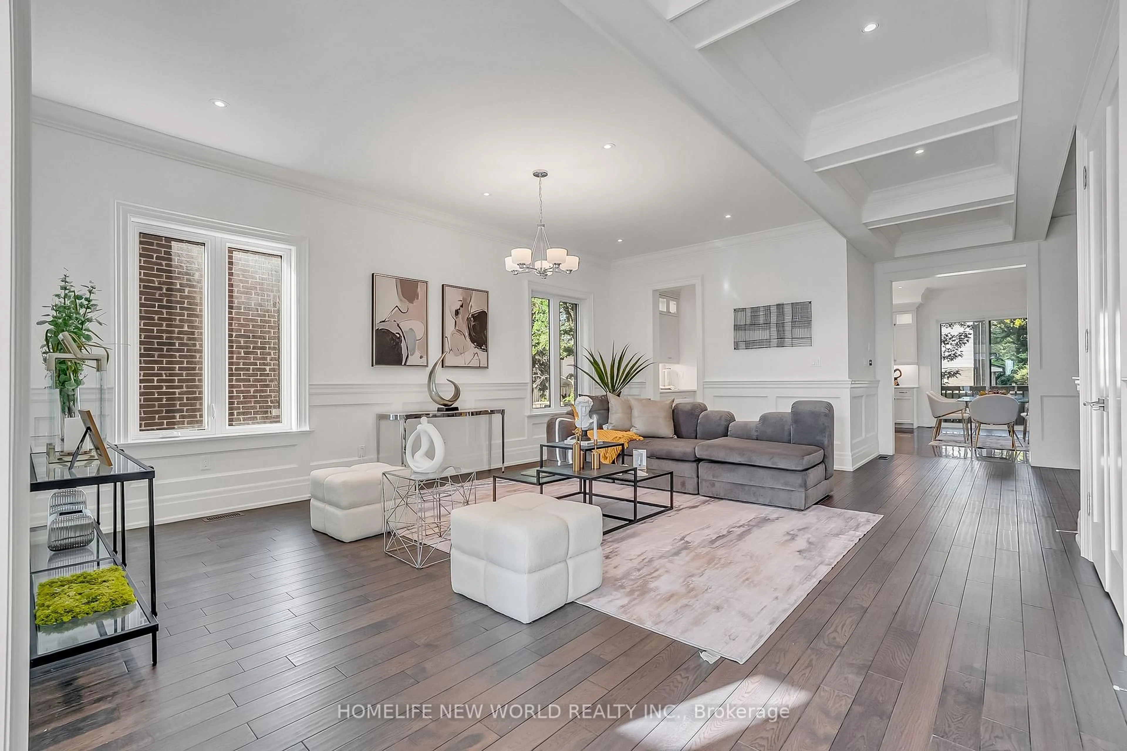 Living room with furniture, unknown for 97 Fitzgerald Ave, Markham Ontario L3R 4Z7