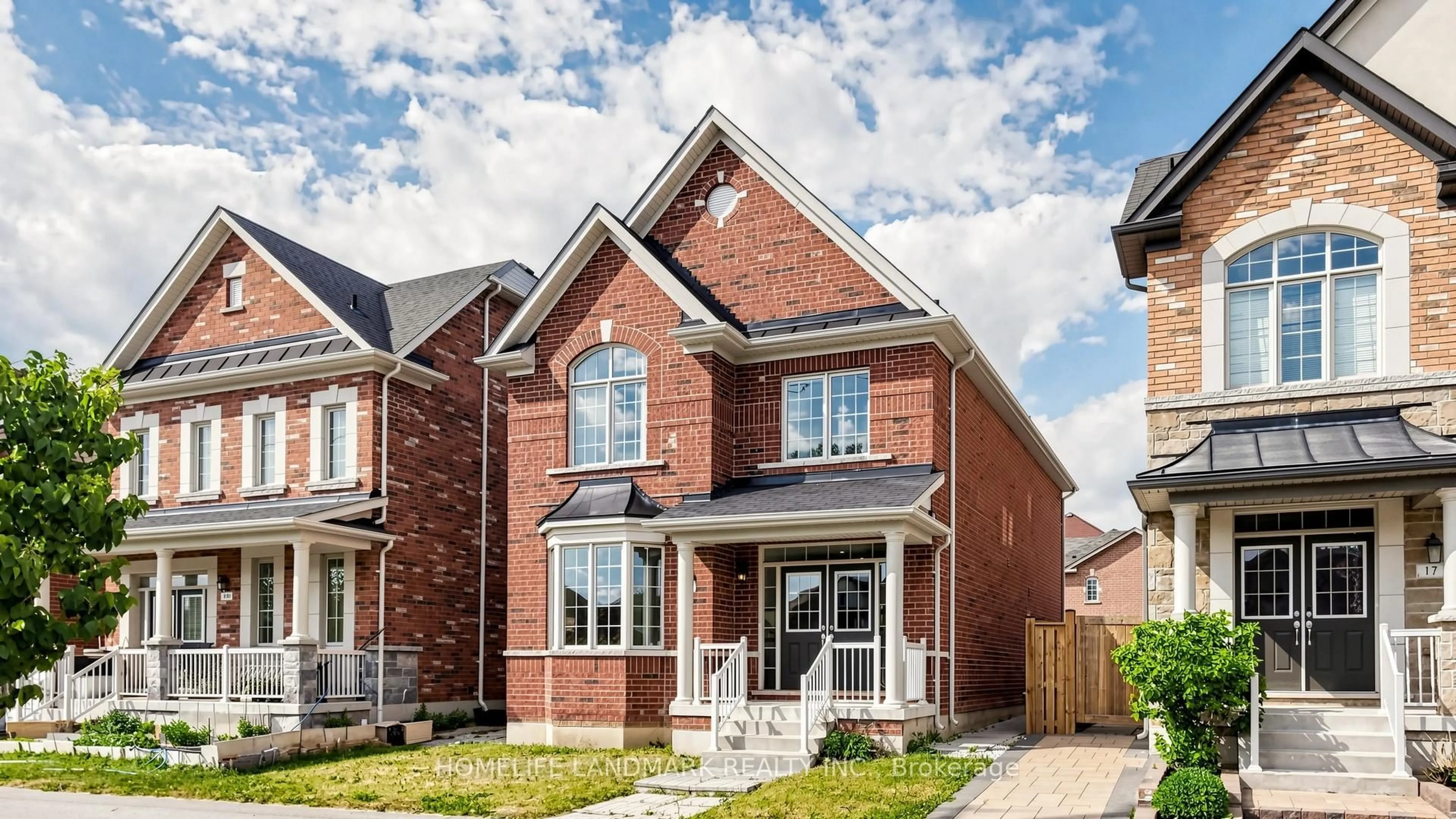 Home with brick exterior material, street for 15 Berryman Lane, Markham Ontario L6B 1M6