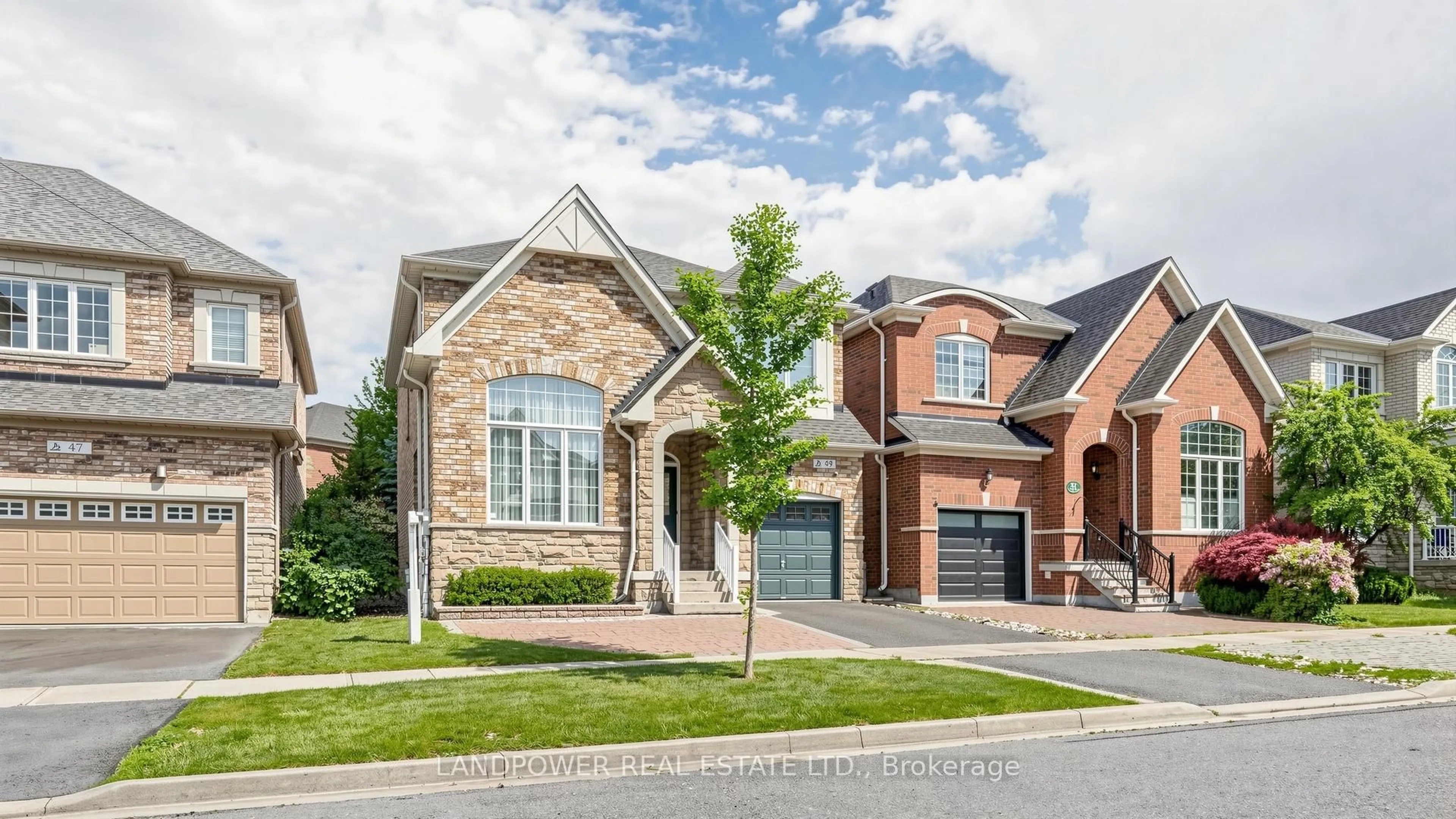 Home with brick exterior material, street for 49 Winter Creek Cres, Markham Ontario L6C 3E3