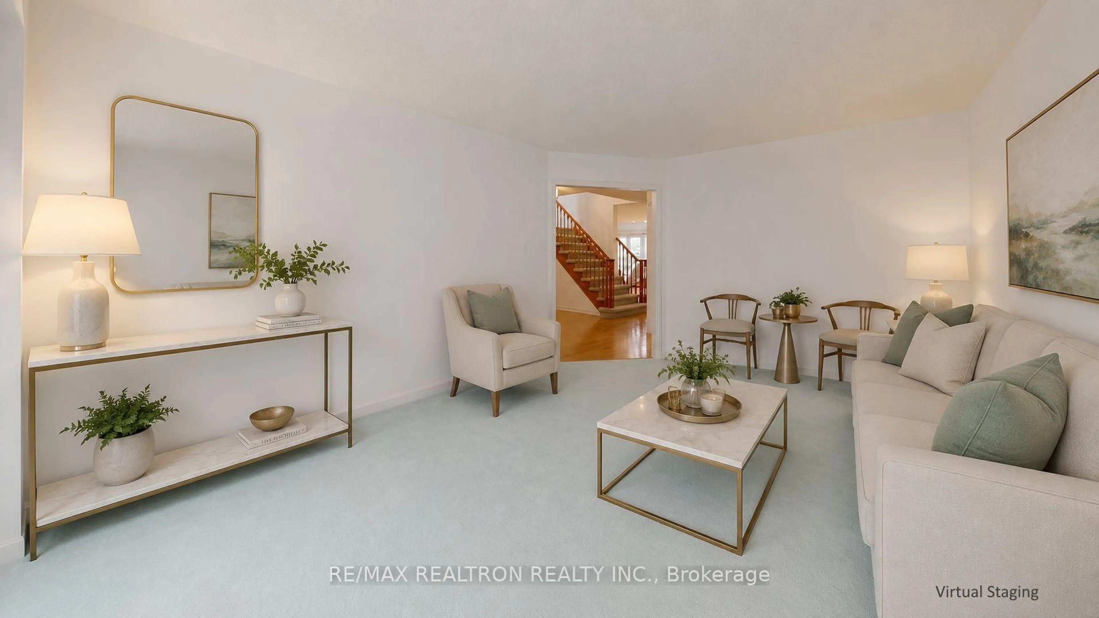 Living room with furniture, unknown for 47 Central Park Dr, Markham Ontario L3P 7S3