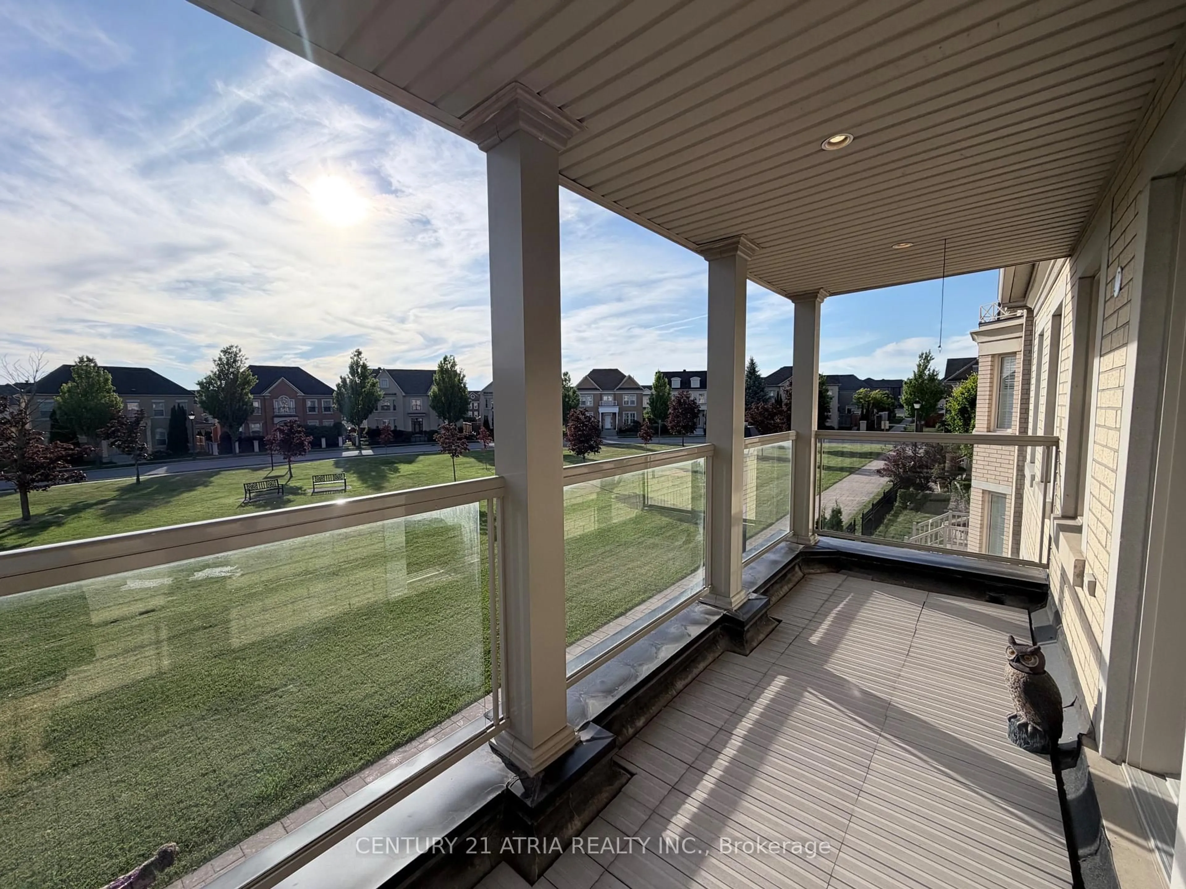 Patio, water/lake/river/ocean view for 6 Crescent Park Lane, Markham Ontario L6C 0A6