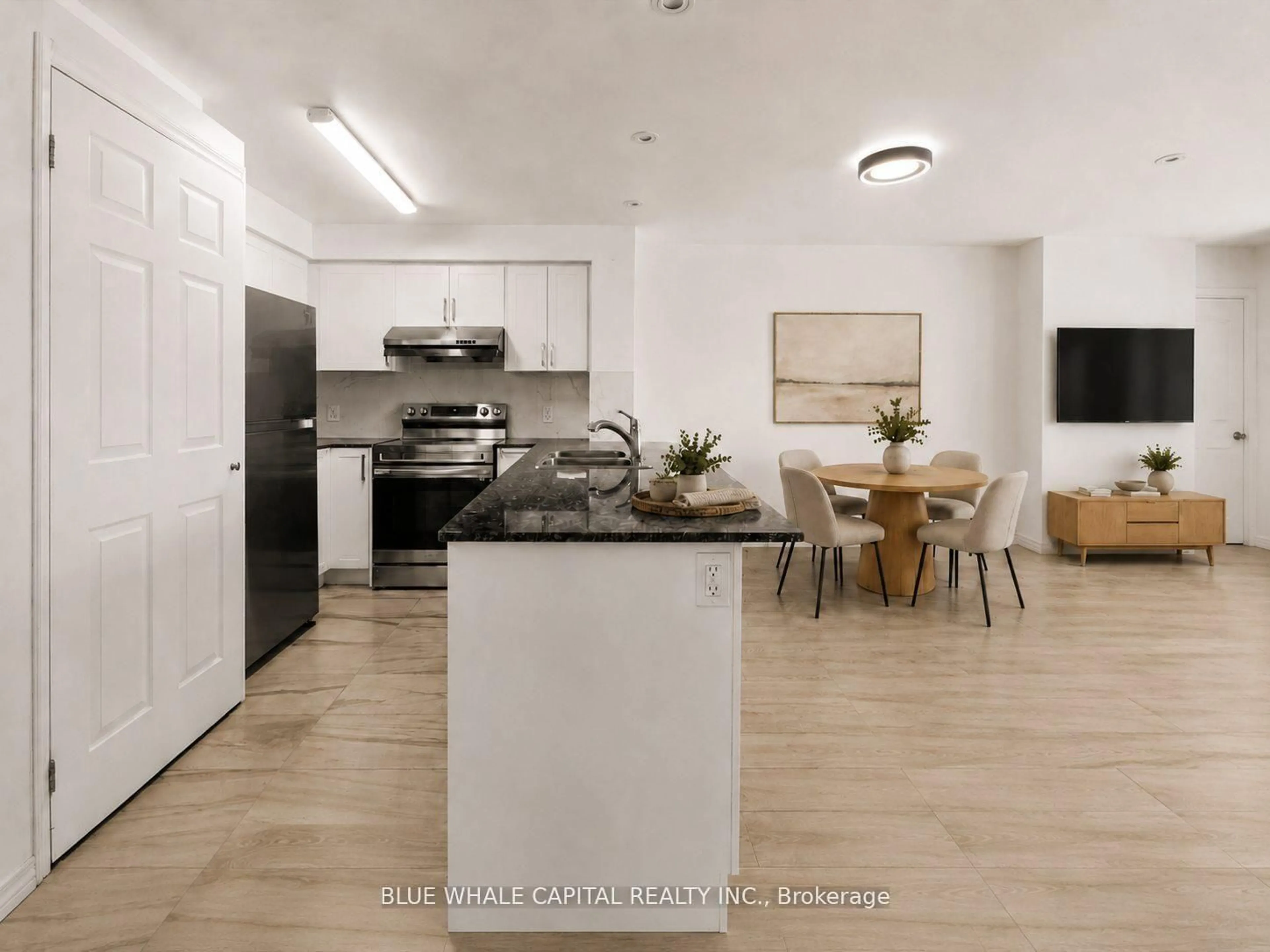 Open concept kitchen, unknown for 4600 Steeles Ave #202, Markham Ontario L3R 5J1