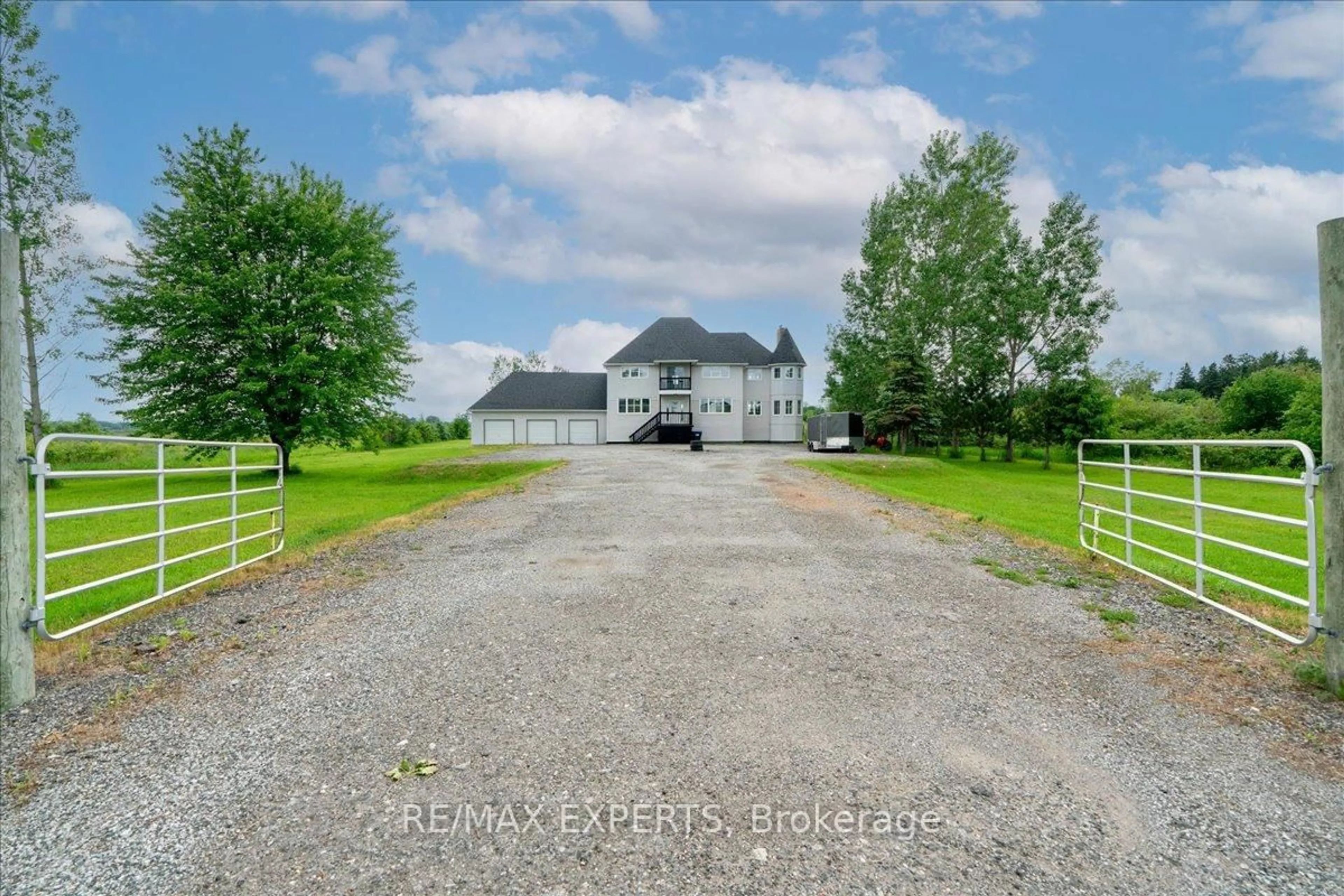 A pic from outside/outdoor area/front of a property/back of a property/a pic from drone, street for 4270 Couty 50 Rd, Adjala-Tosorontio Ontario L0G 1L0