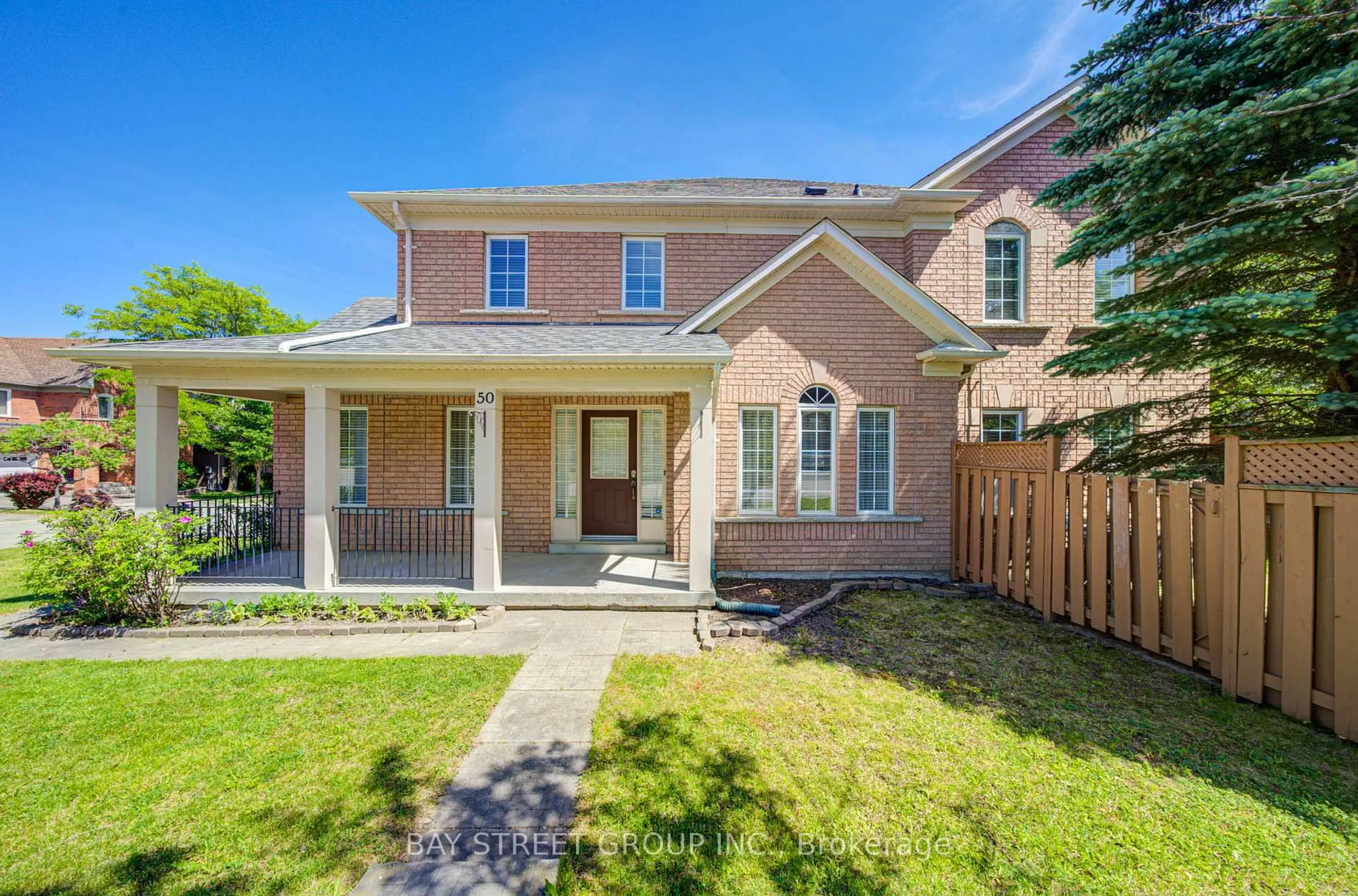 Home with brick exterior material, street for 50 Greenbank Dr, Richmond Hill Ontario L4E 4C4