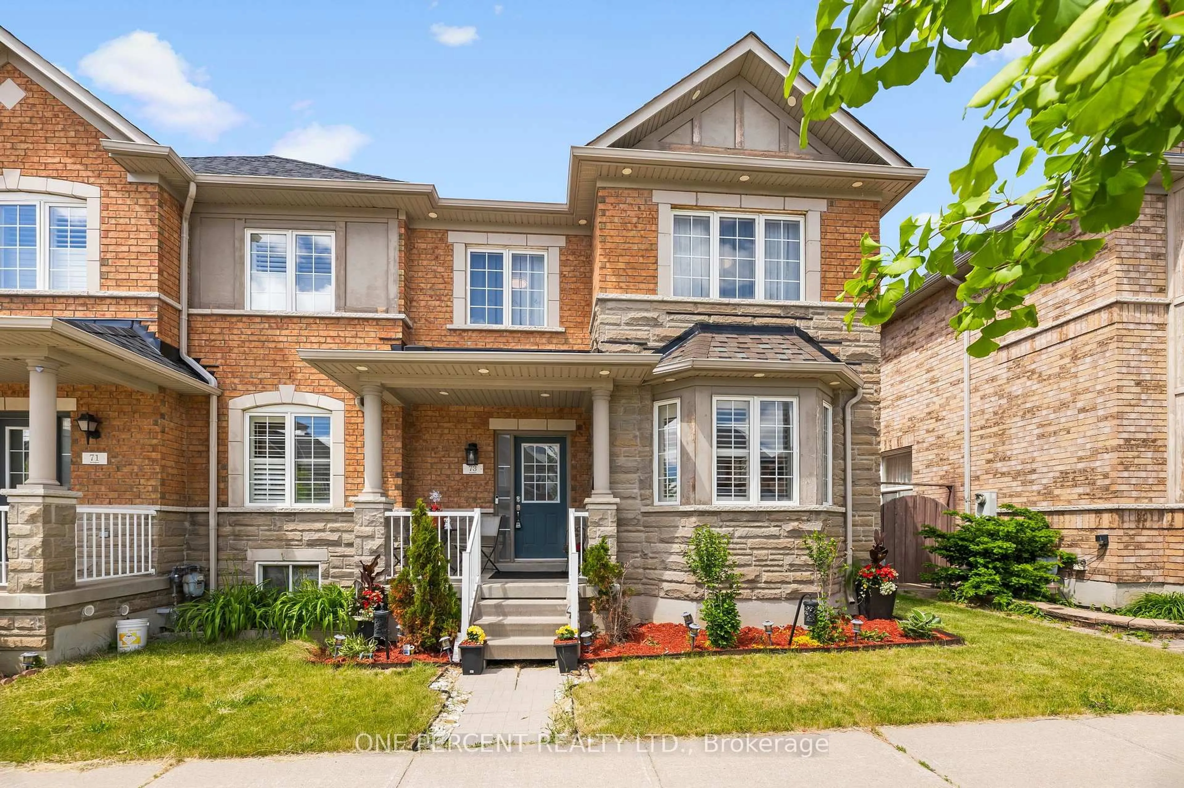 Home with brick exterior material, street for 73 Andriana Cres, Markham Ontario L6B 0C7