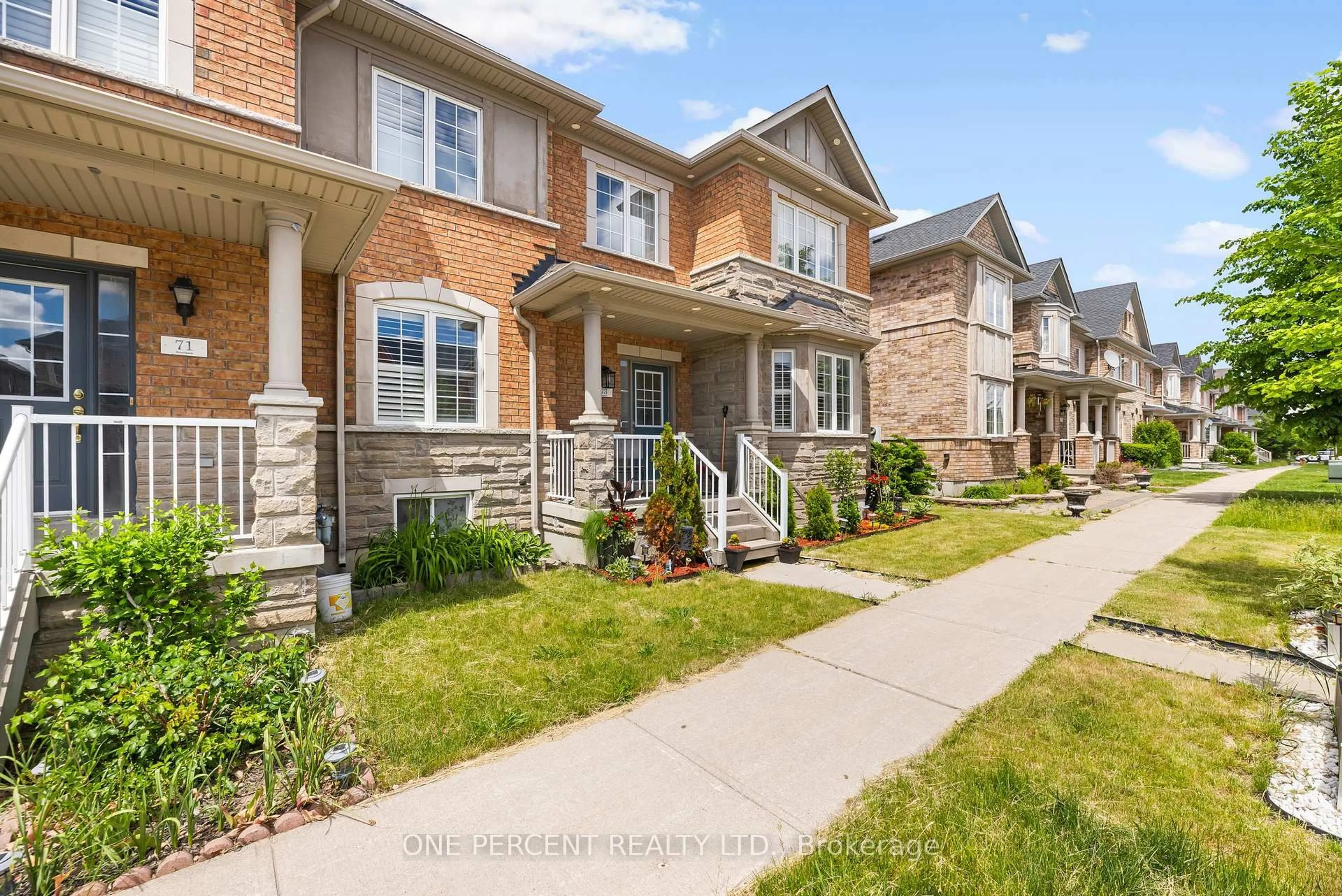 Home with brick exterior material, street for 73 Andriana Cres, Markham Ontario L6B 0C7