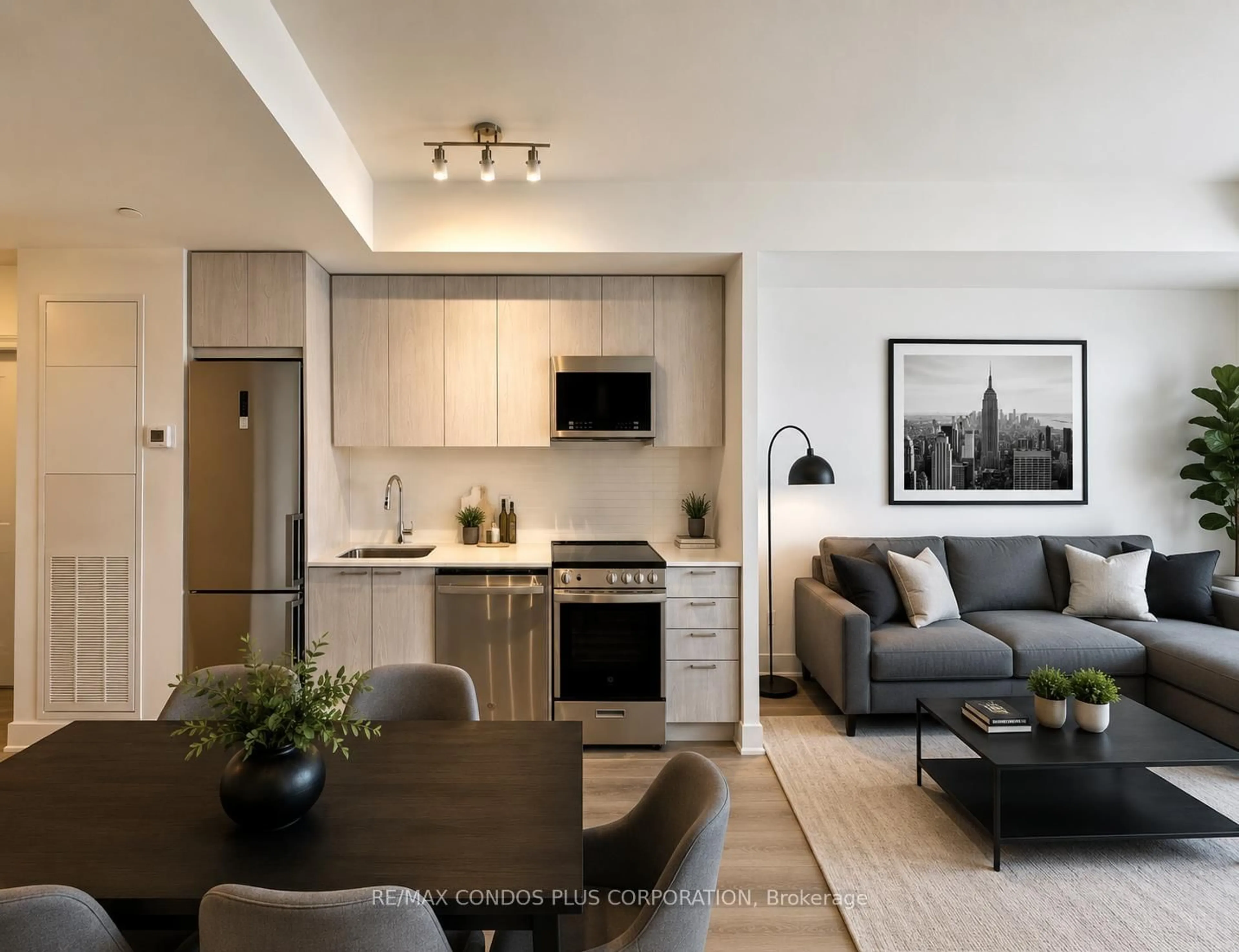 Open concept kitchen, unknown for 185 Deerfield Rd #1302, Newmarket Ontario L3Y 0G7