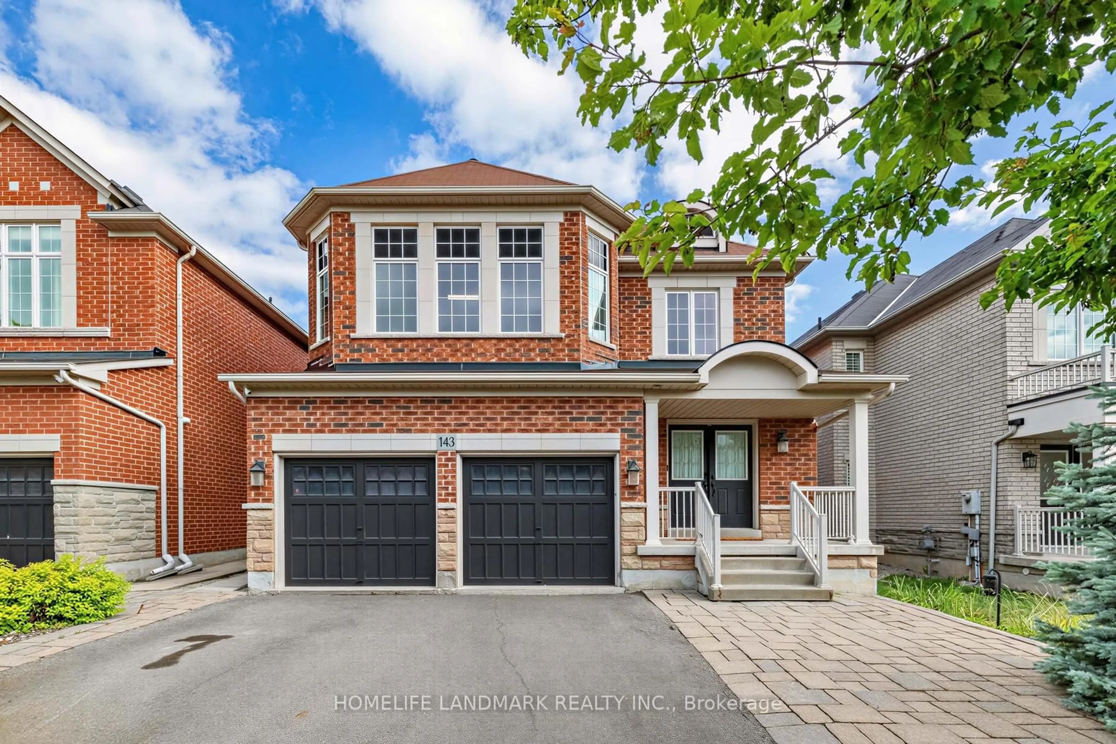 Home with brick exterior material, street for 143 Shelbourne Dr, Vaughan Ontario L4H 0V2