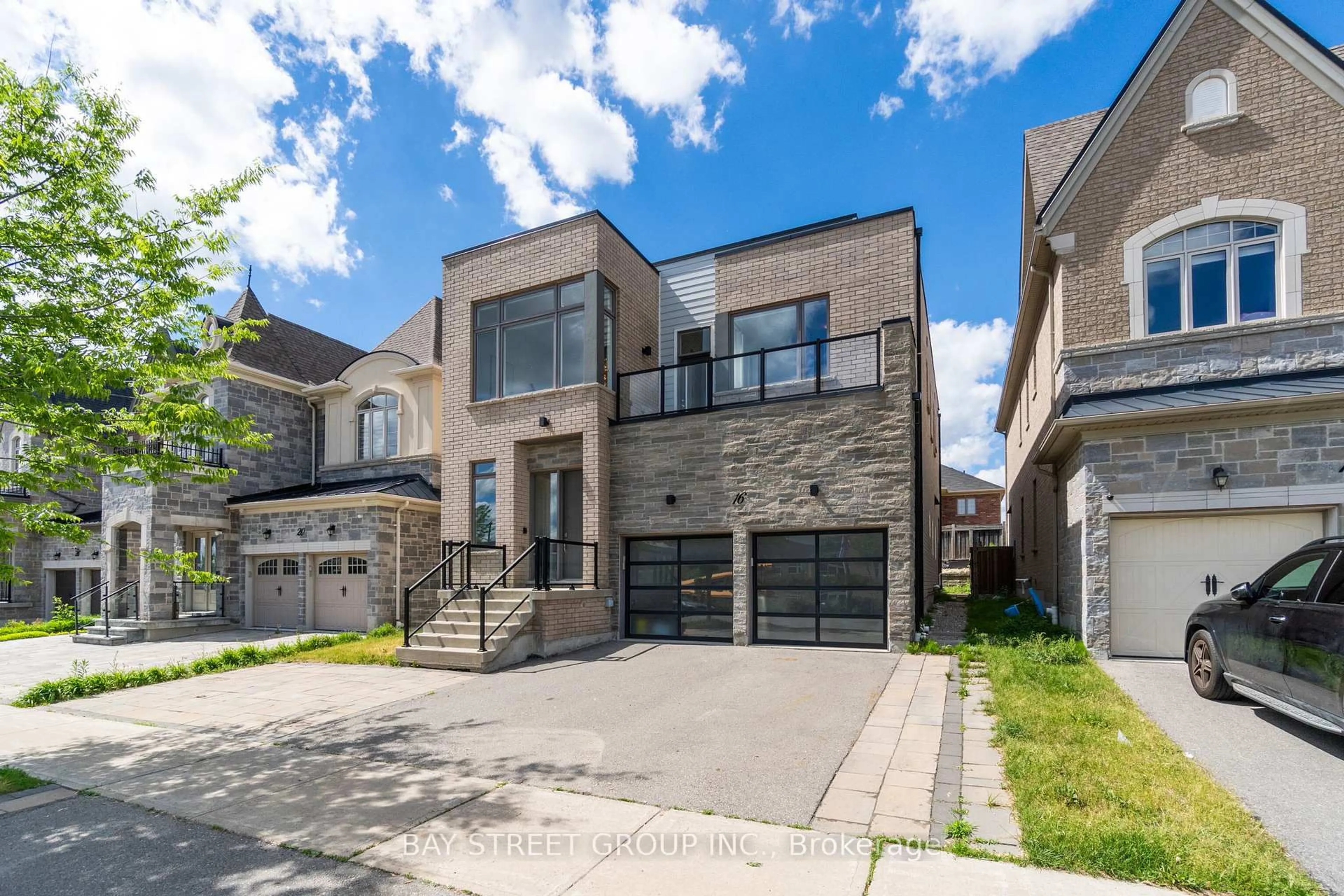 Home with brick exterior material, street for 16 Farrell Rd, Vaughan Ontario L6A 4W7