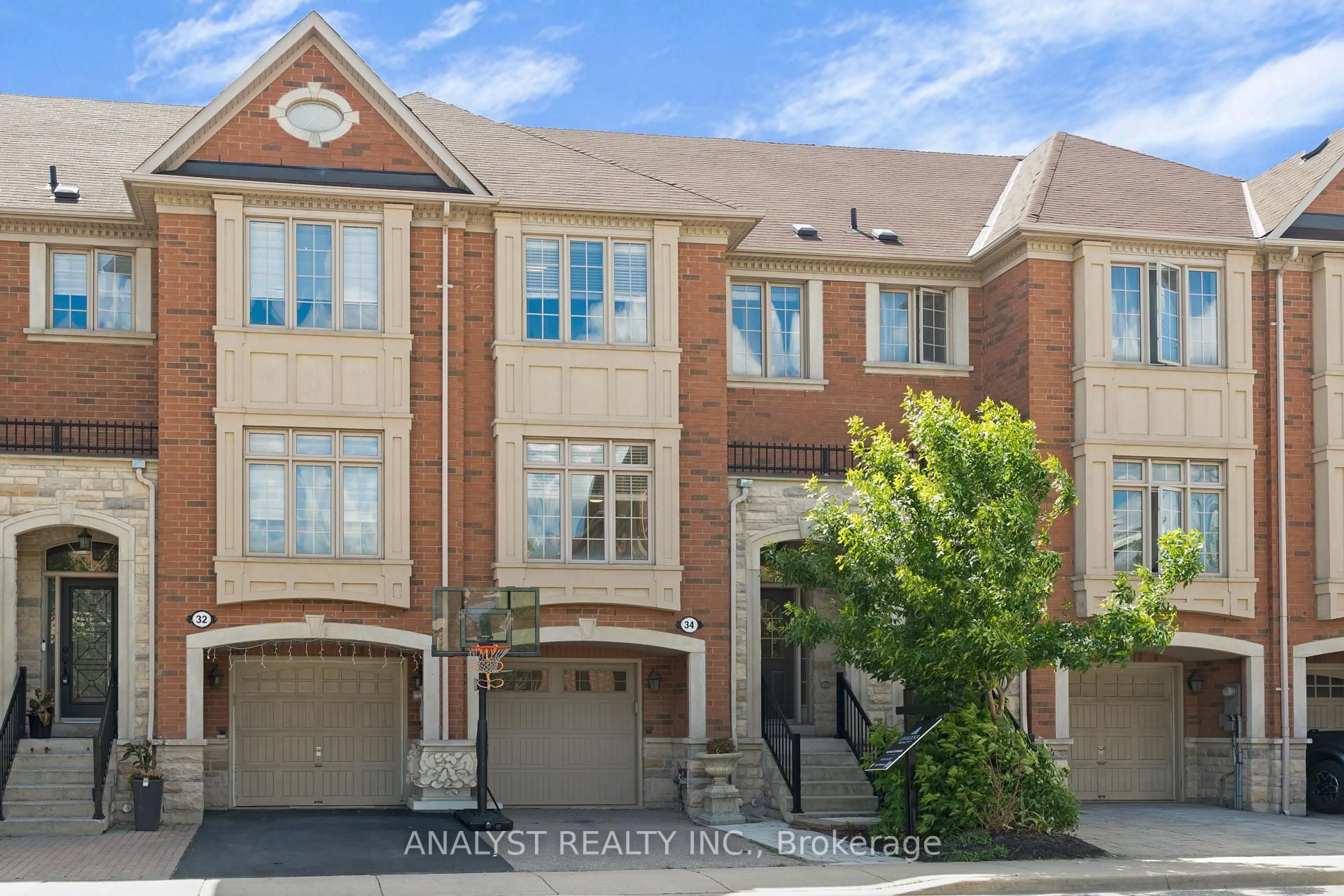Home with brick exterior material, street for 34 George Bogg Rd, Vaughan Ontario L4L 0A3