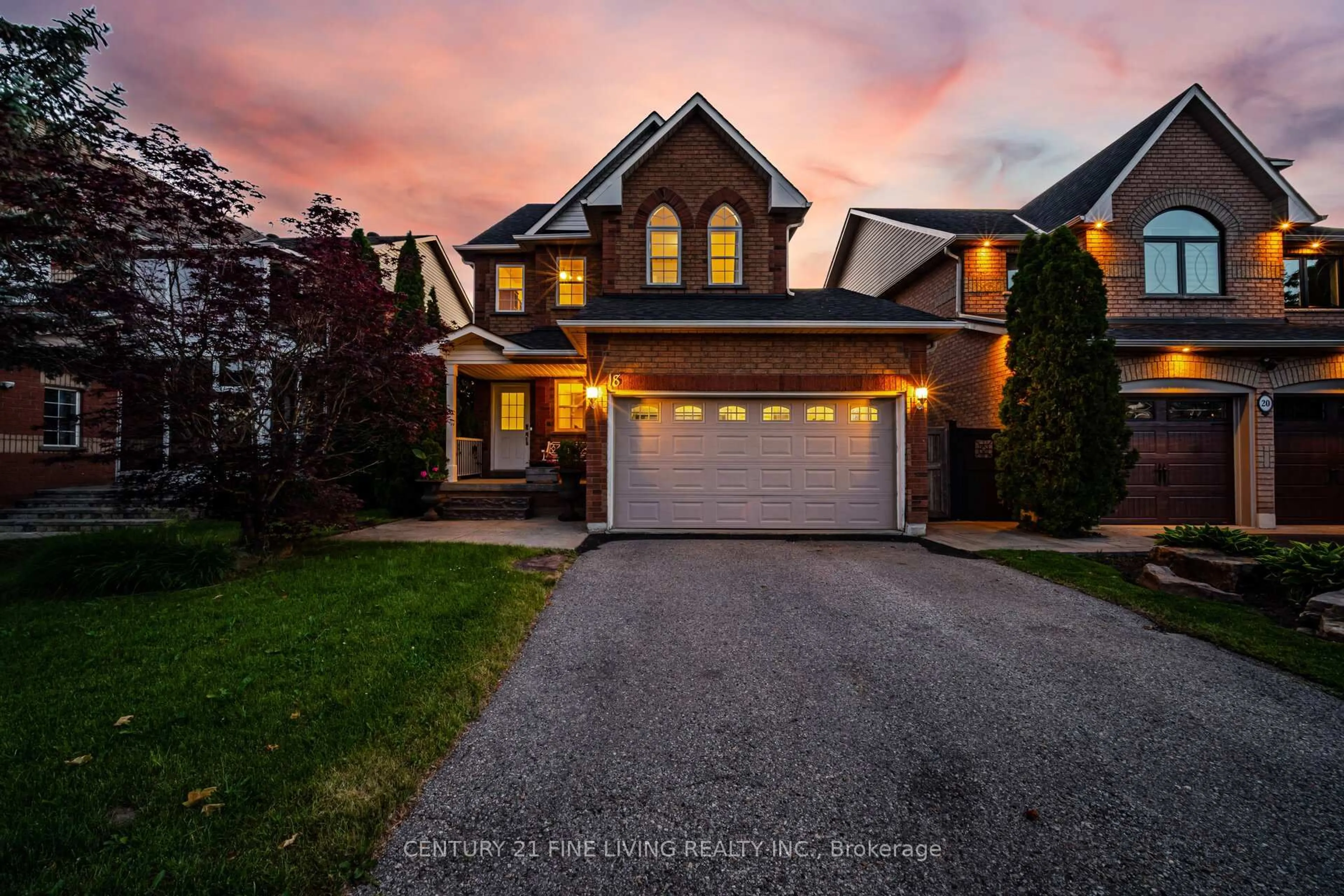 Home with brick exterior material, street for 18 Nantucket Dr, Richmond Hill Ontario L4E 3V1