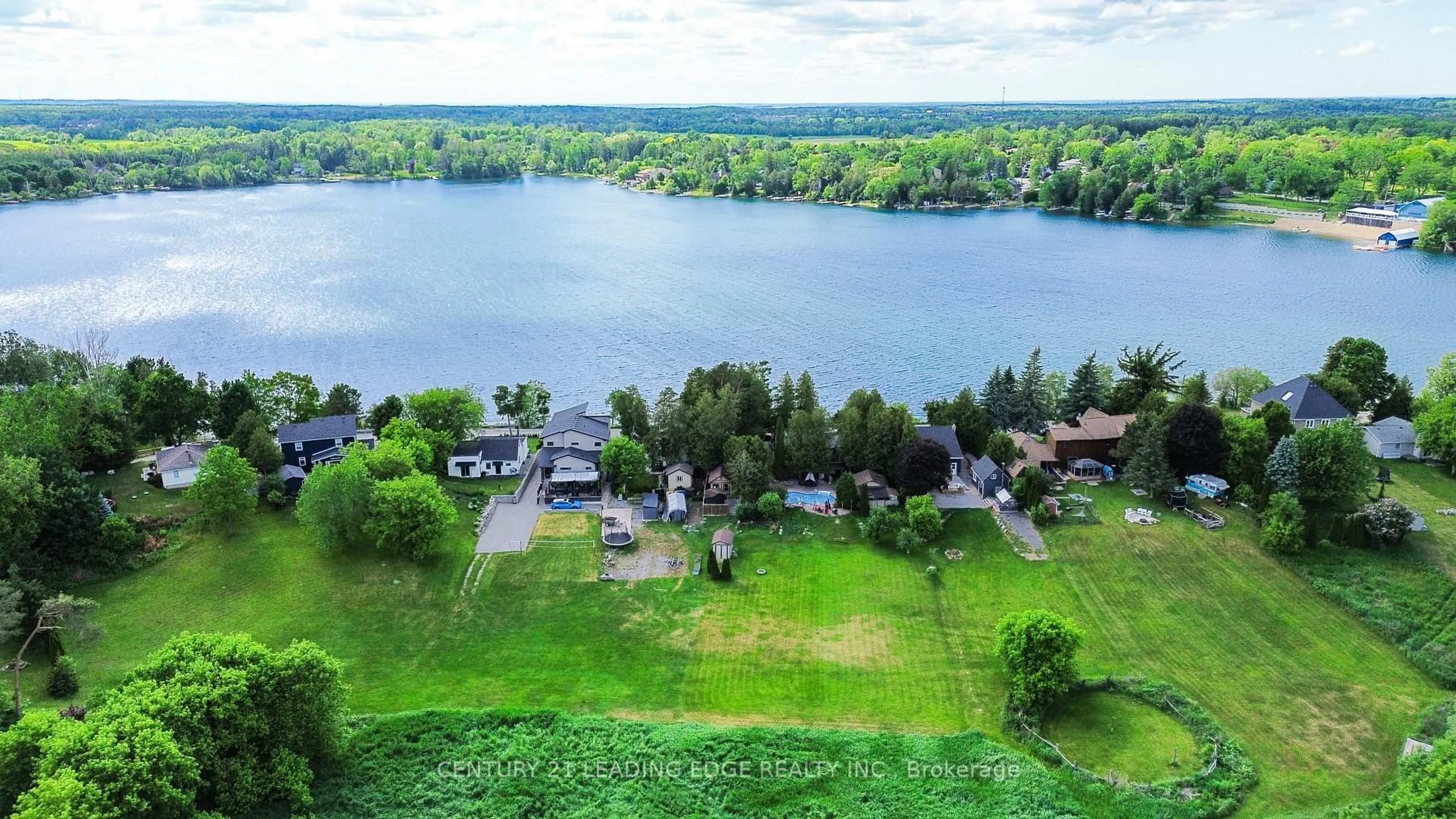 A pic from outside/outdoor area/front of a property/back of a property/a pic from drone, water/lake/river/ocean view for 14703 Ninth Line, Whitchurch-Stouffville Ontario L4A 7X3