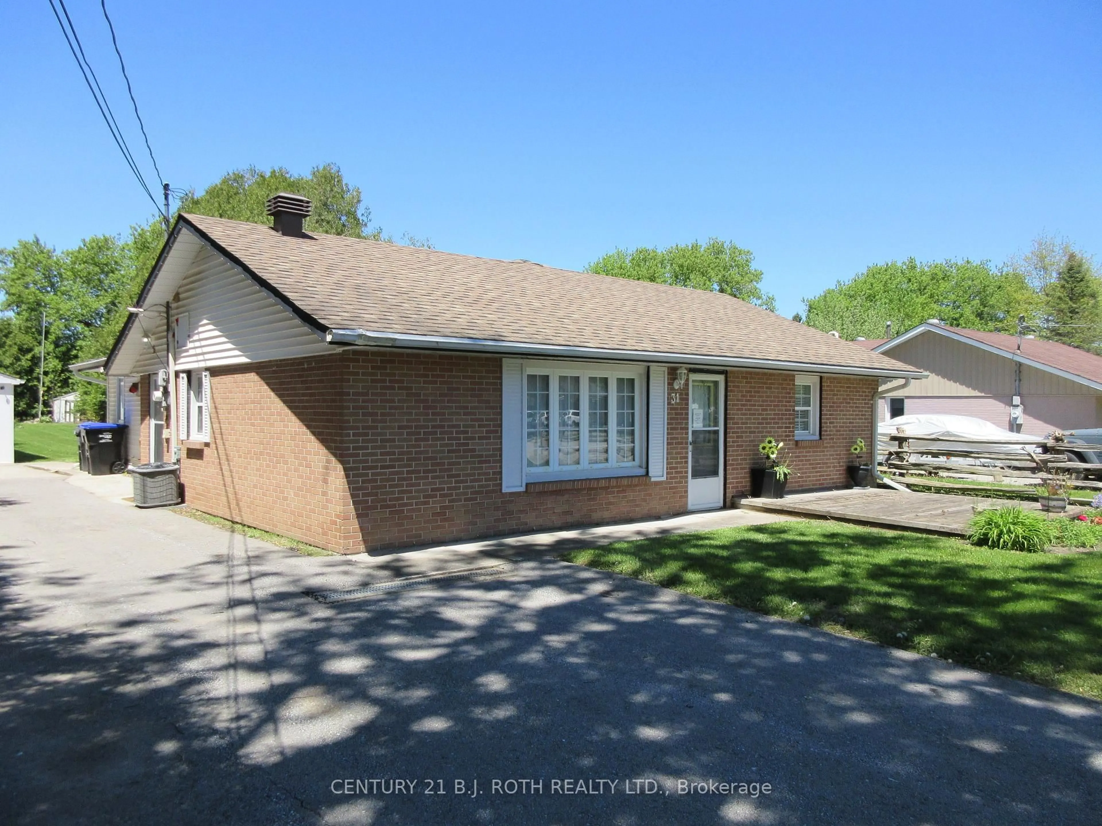 Home with brick exterior material, street for 31 River Dr, Essa Ontario L3W 0G8