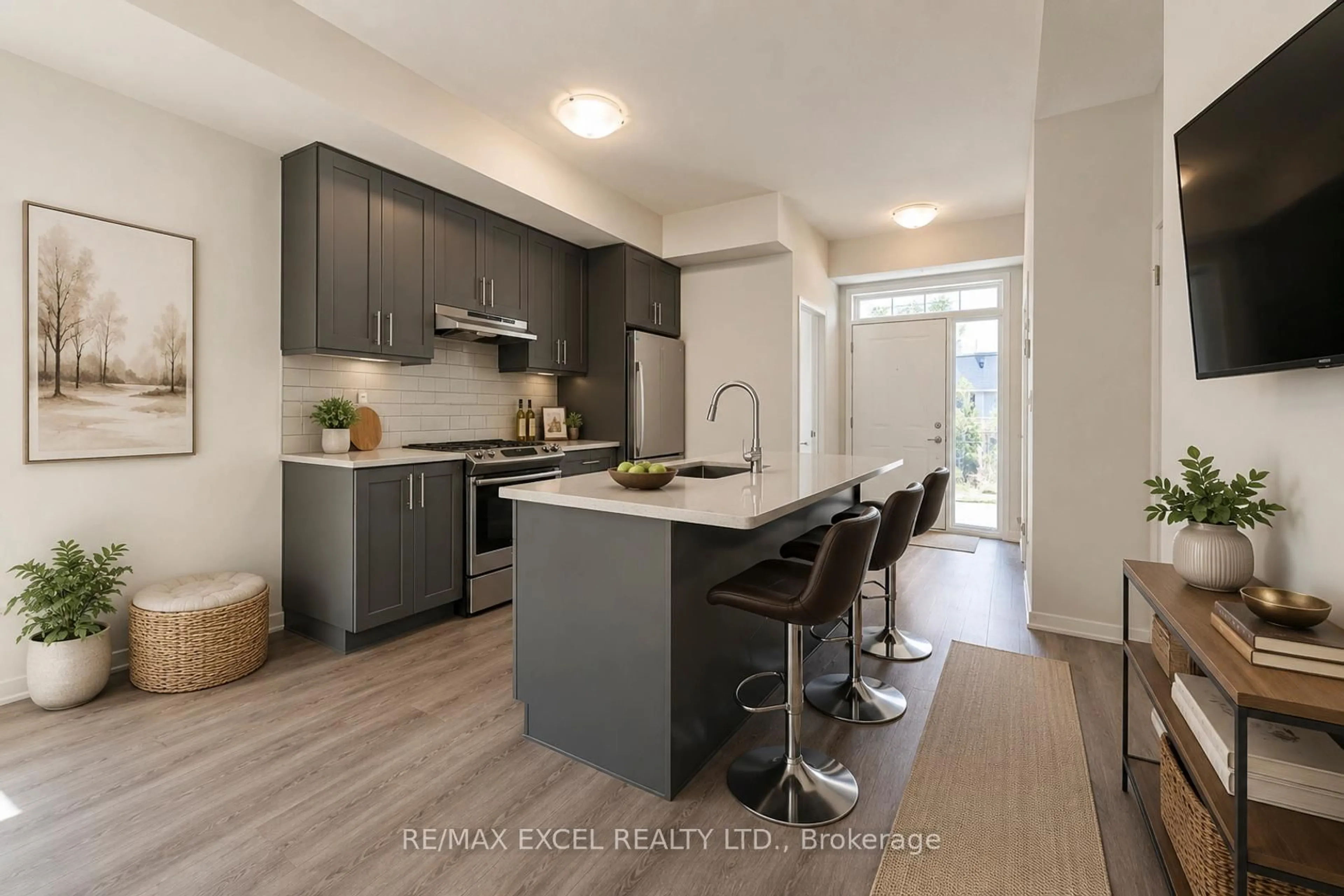 Open concept kitchen, unknown for 3 Mable Smith Way, Vaughan Ontario L4K 0N7